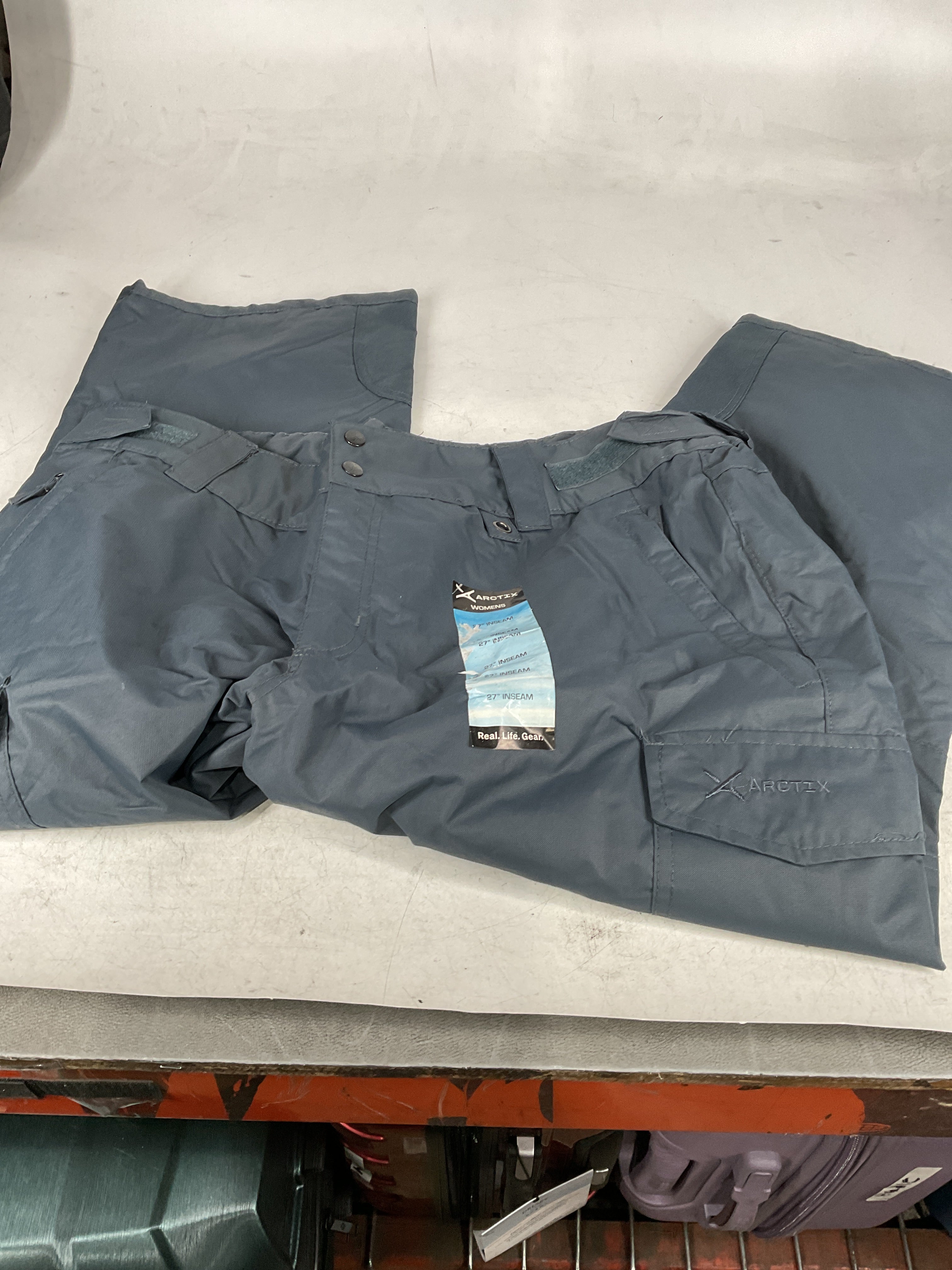 Arctix Women's Insulated Snowsports Cargo Pant Steel 2 X 27 Inseam U1