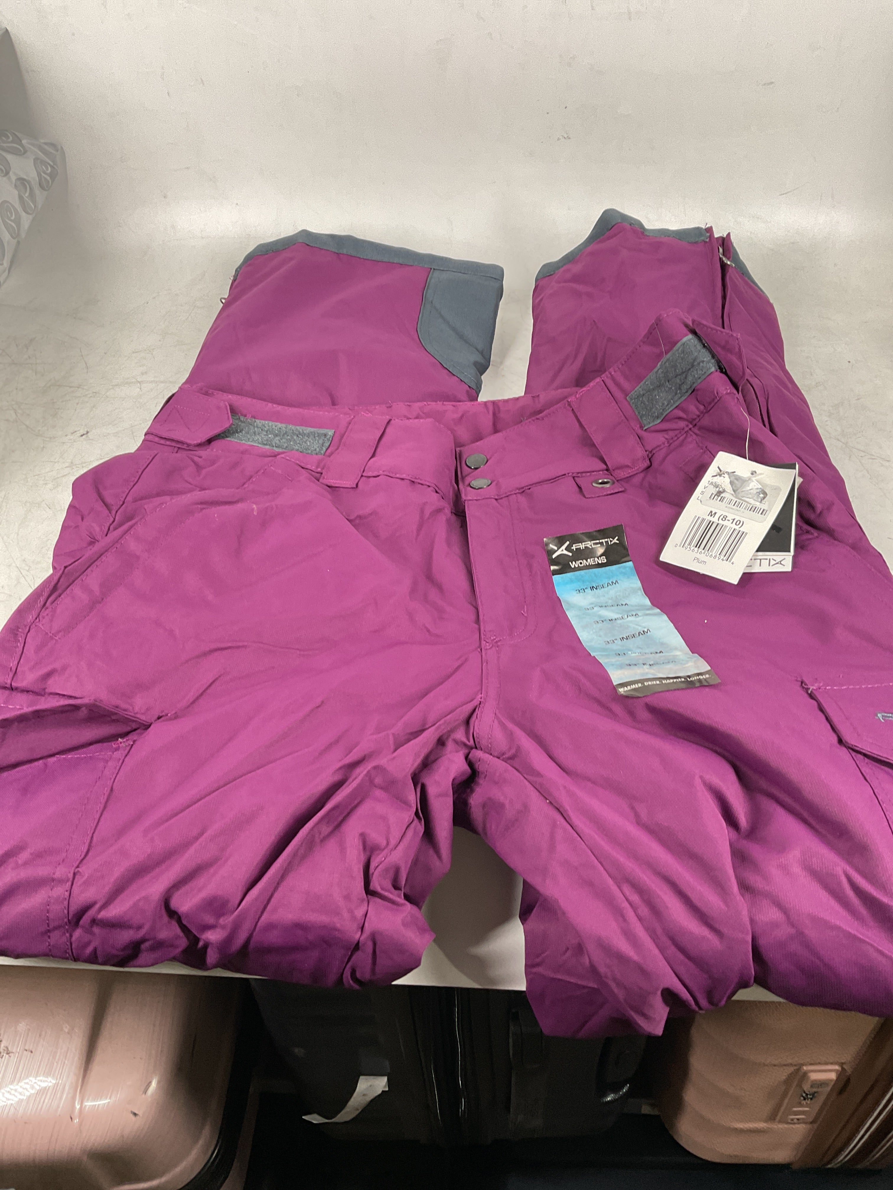Arctix Women's Insulated Snowsports Cargo Pant Plum Medium Tall U4