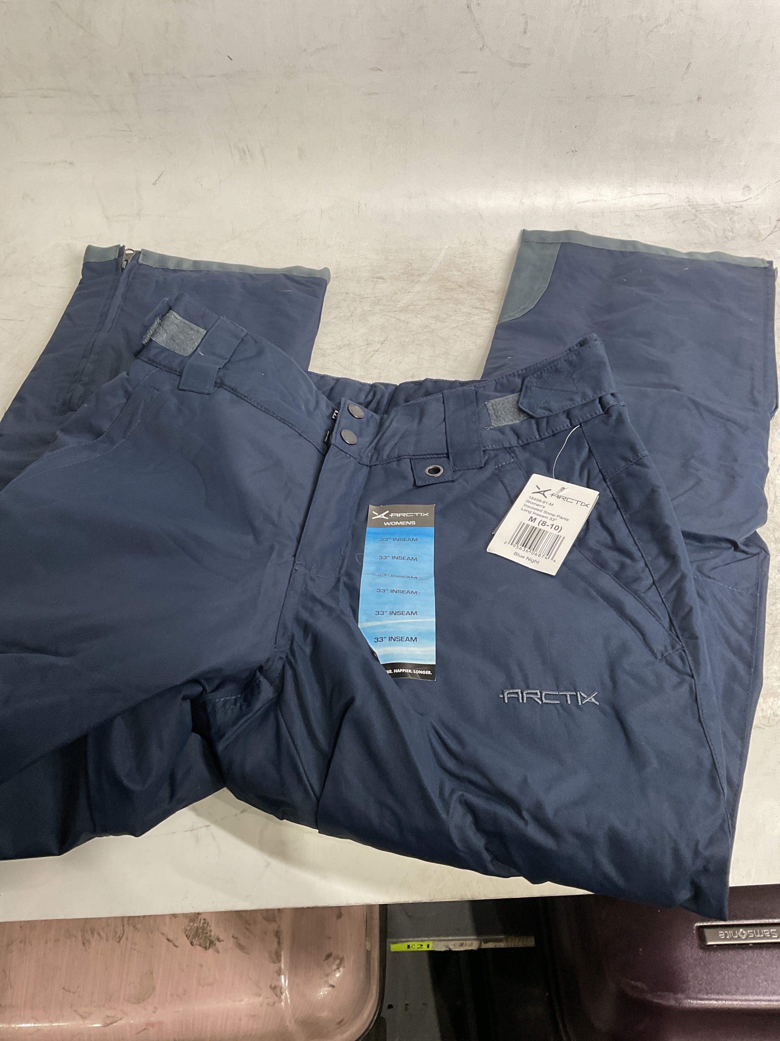 Arctix Women's Essential Insulated Snow Pant ( Blue Night , Medium Tall ) Blue Night Medium Tall U9