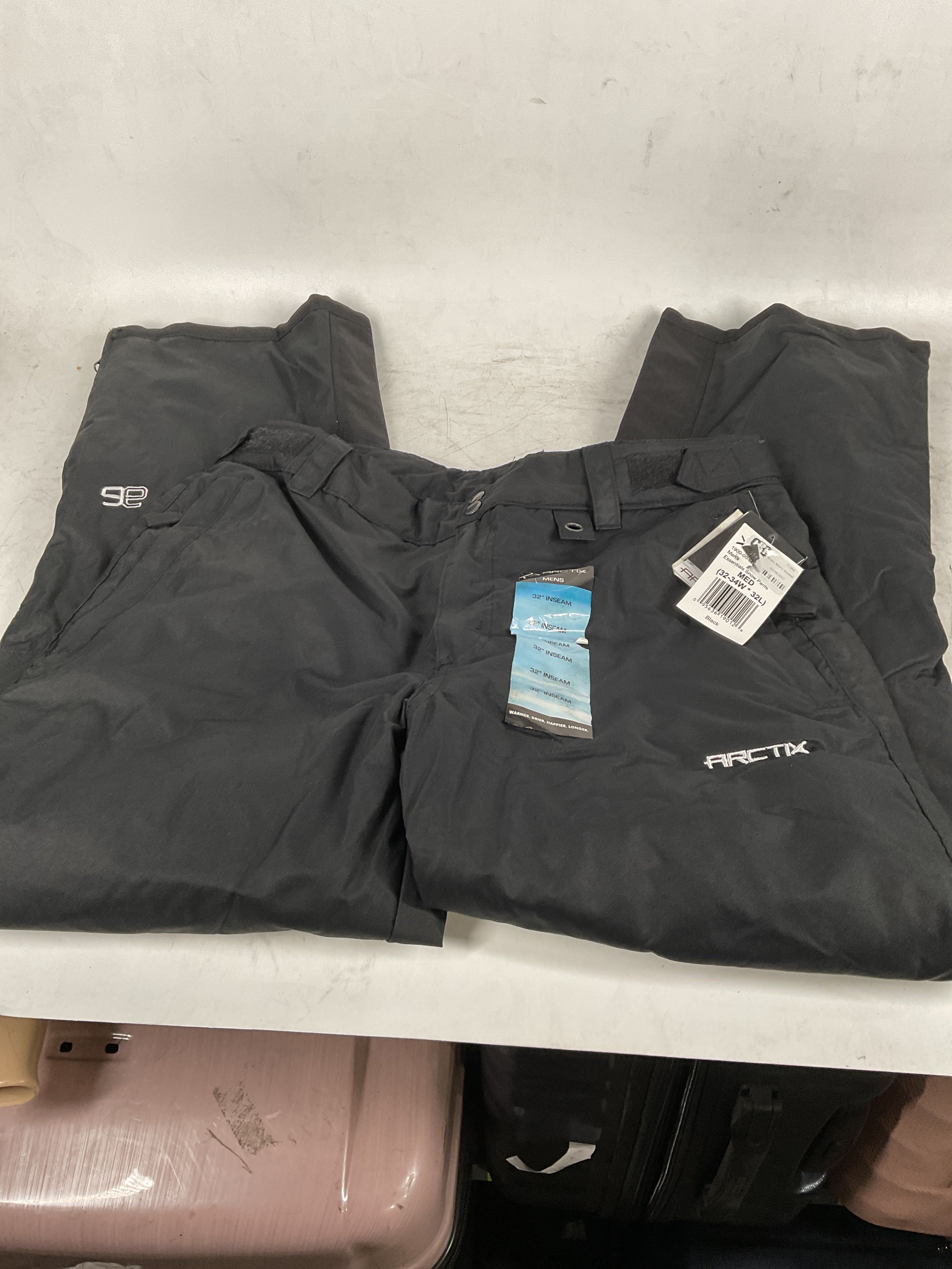 Arctix Men's Essential Insulated Snow Pant ( Black , Medium ) Black Medium U6