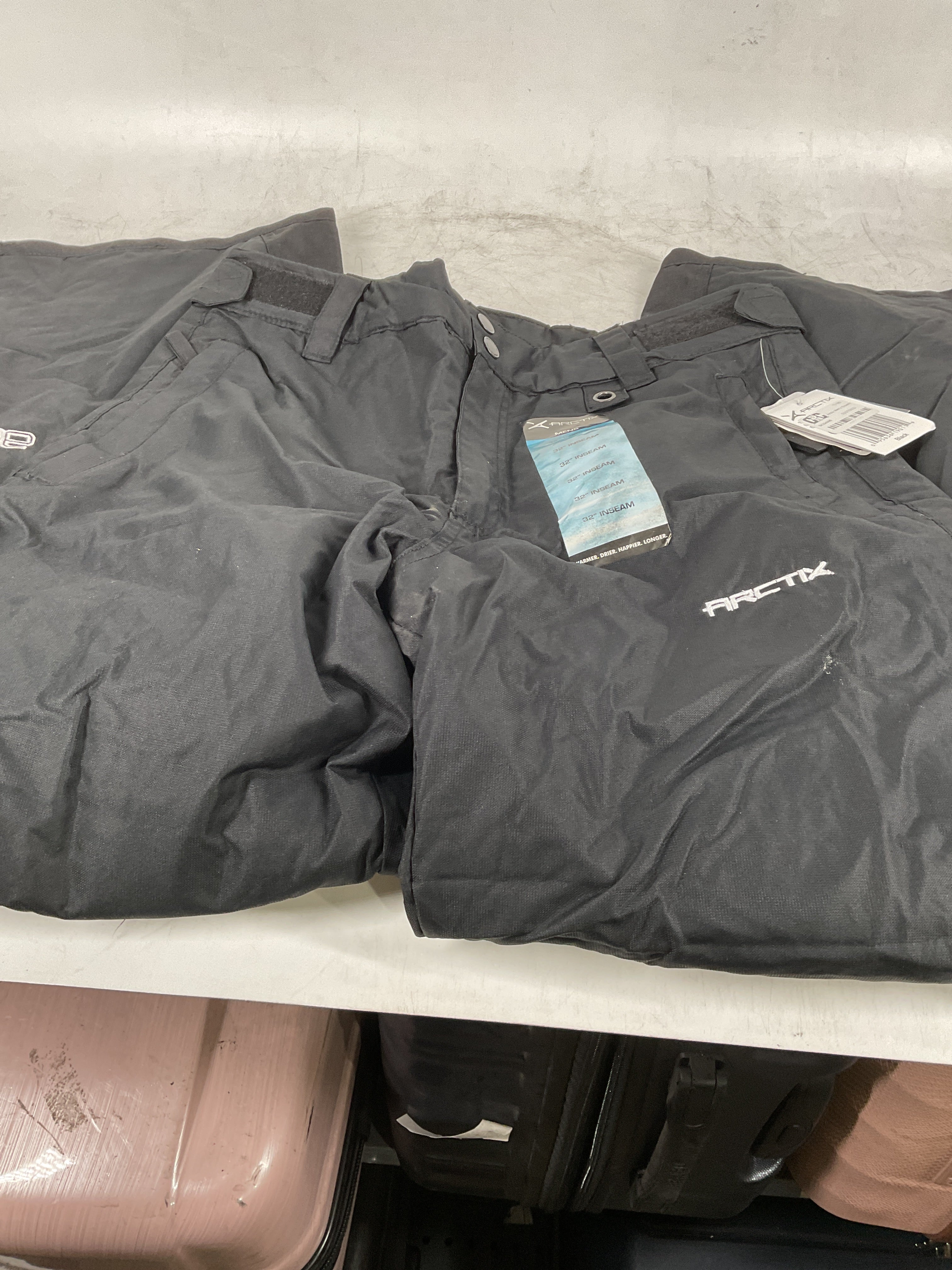 Arctix Men's Essential Insulated Snow Pant ( Black , Small/32" Inseam ) Black Small 32 Inseam U7
