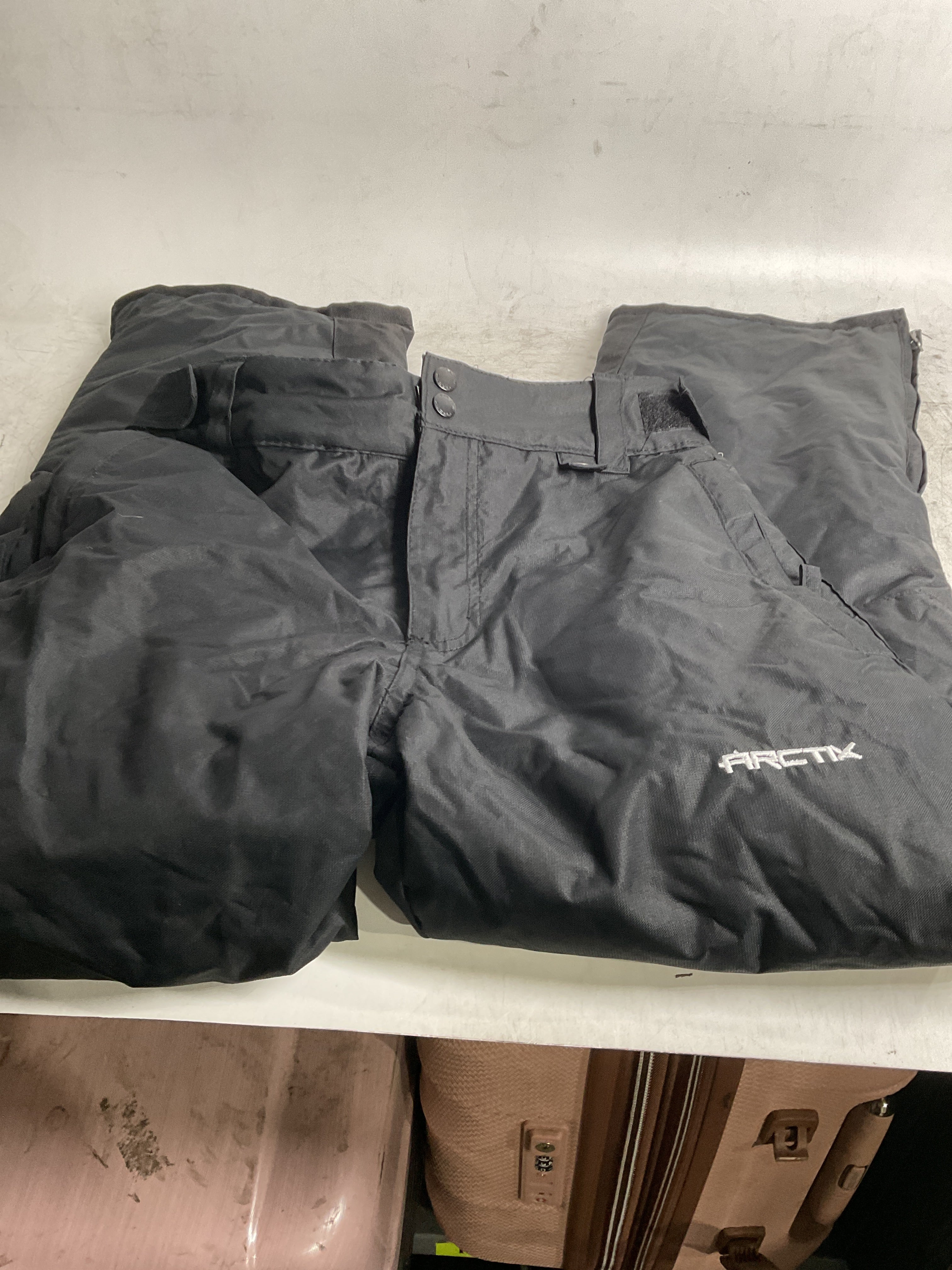 Arctix Men's Essential Insulated Snow Pant ( Black , Small/32" Inseam ) Black Small 32 Inseam U8