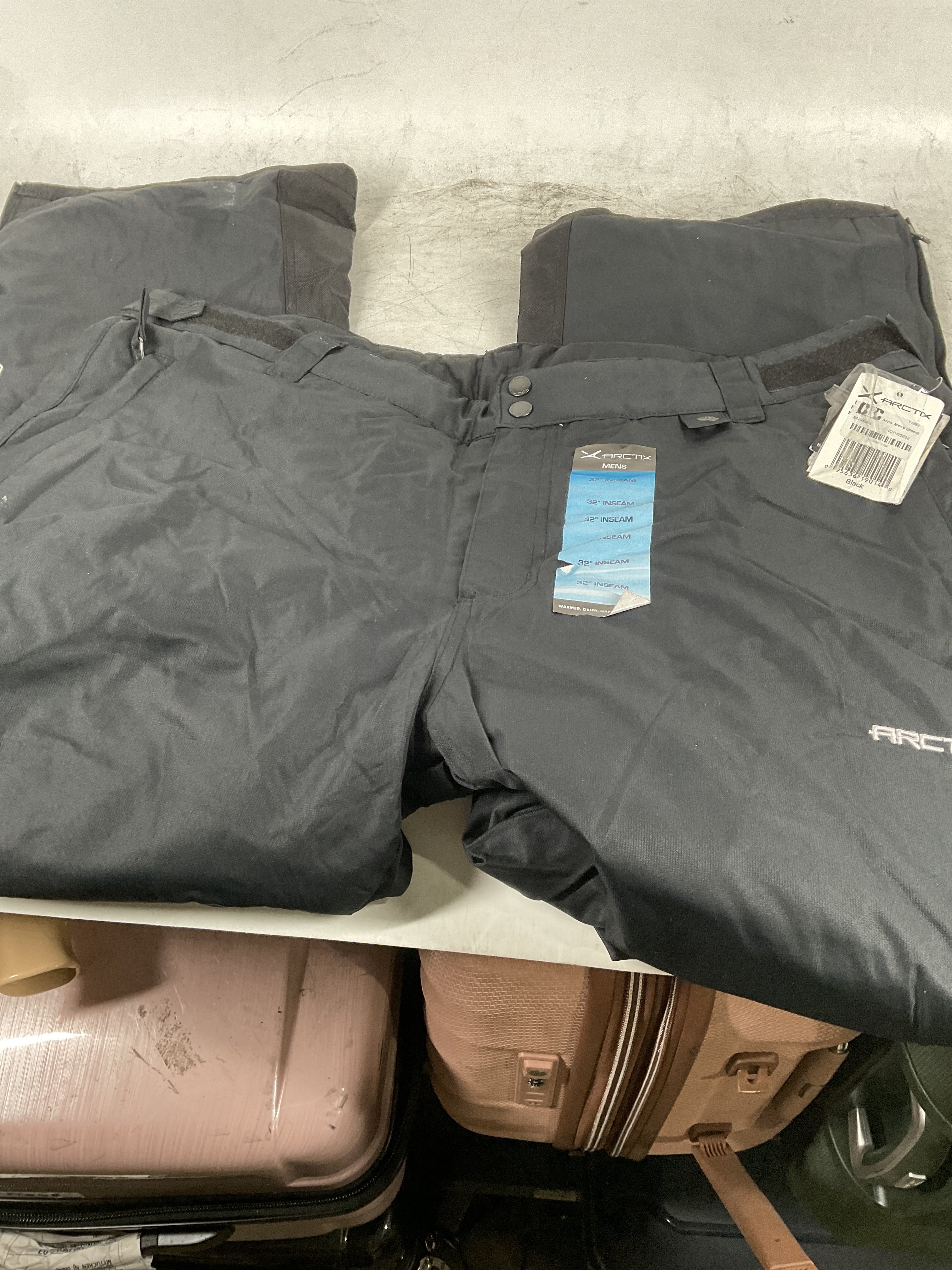 Arctix Men's Essential Insulated Snow Pant ( Black , X-Large/32" Inseam ) Black X Large 32 Inseam U5