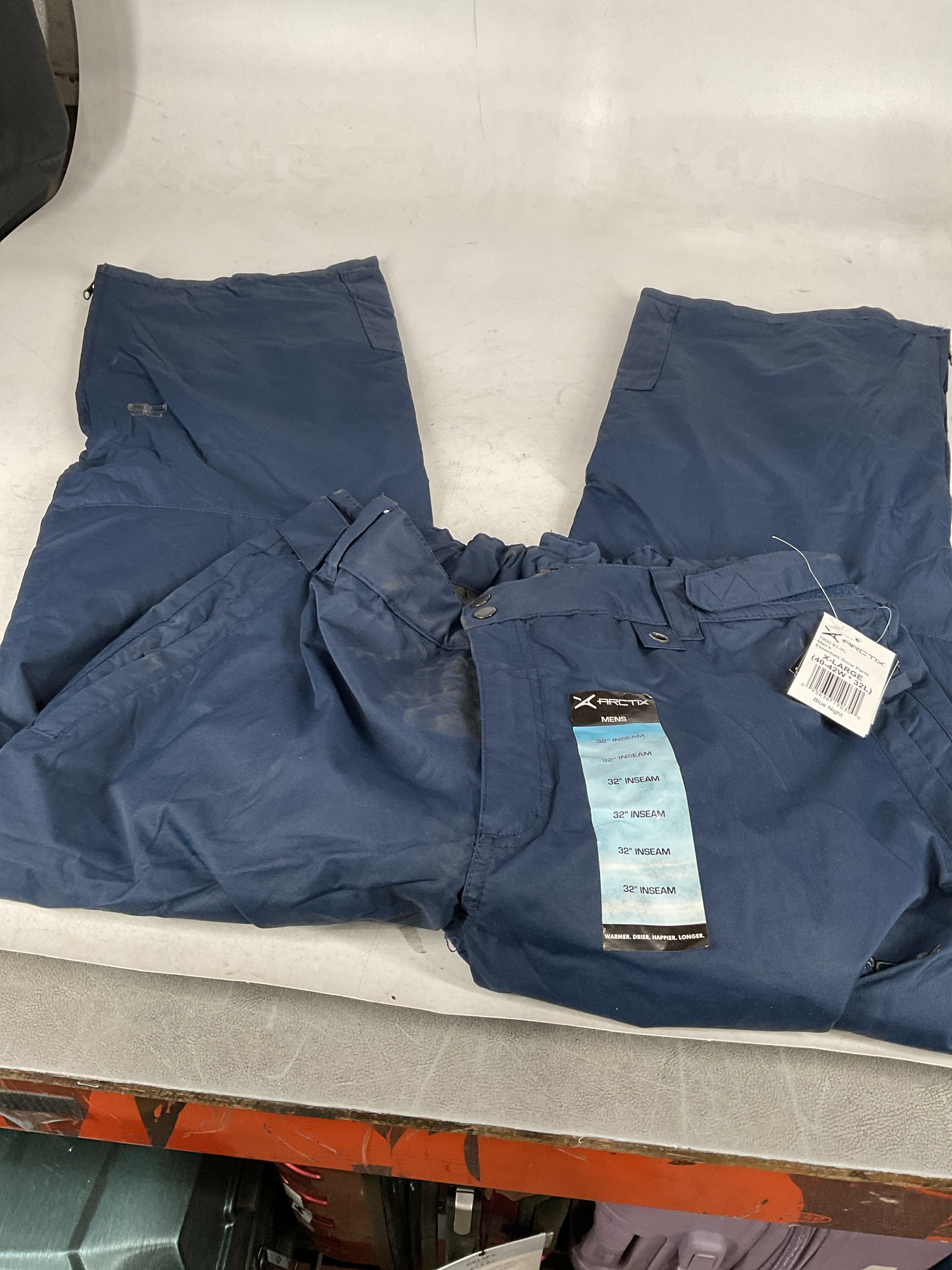 Arctix Men's Essential Insulated Snow Pant Blue Night X Large U7