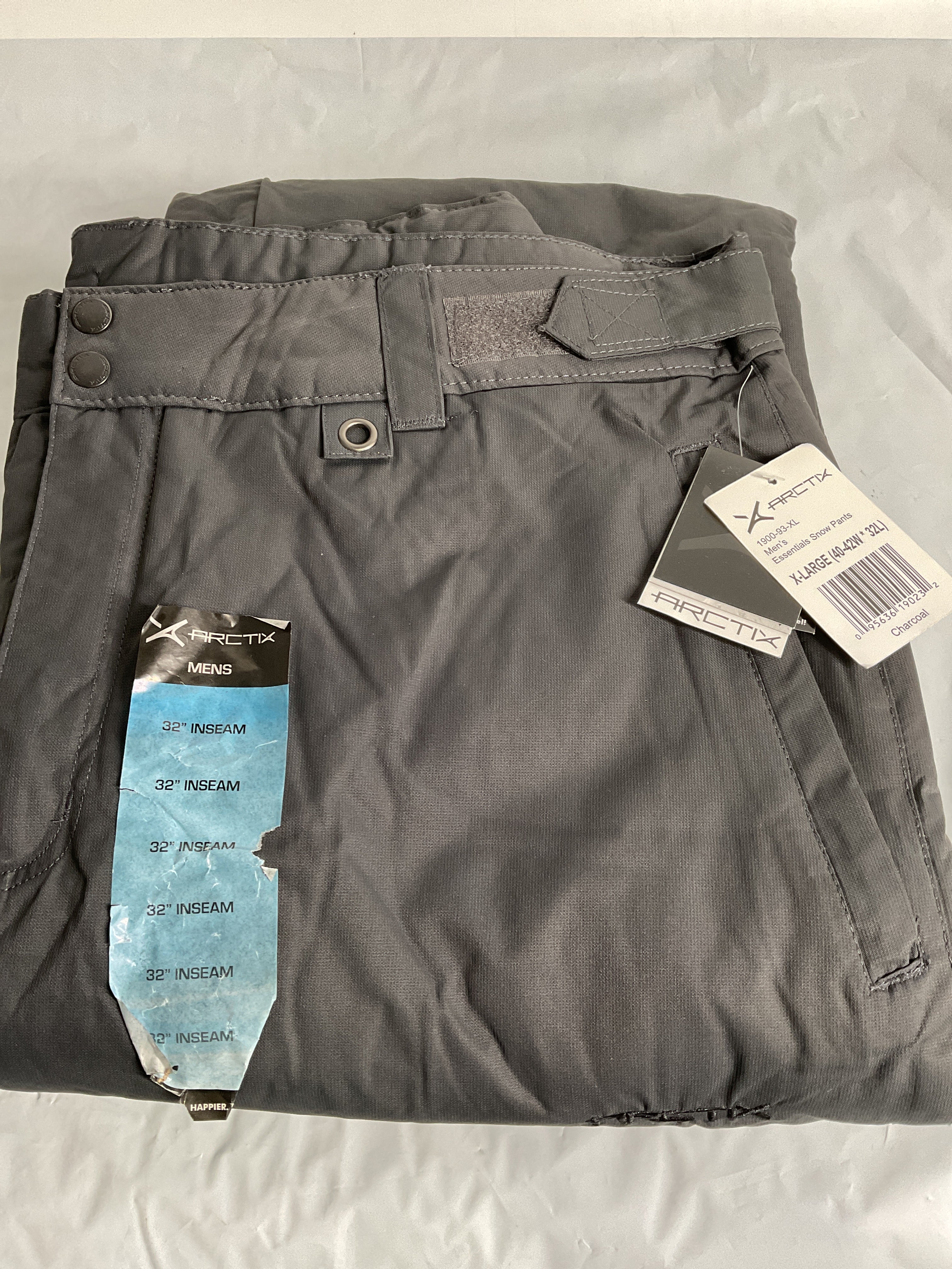 Arctix Men's Essential Insulated Snow Pant ( Charcoal , X-Large ) Charcoal X Large U5
