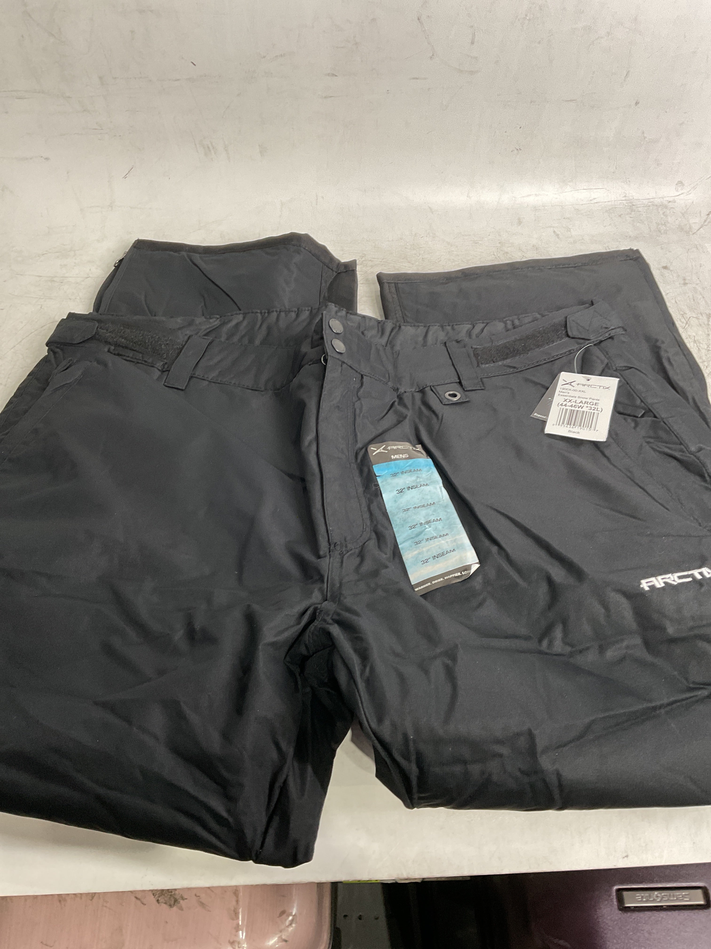 Arctix Men's Essential Insulated Snow Pant ( Black , XX-Large/32" Inseam ) Black XX Large 32 Inseam U6