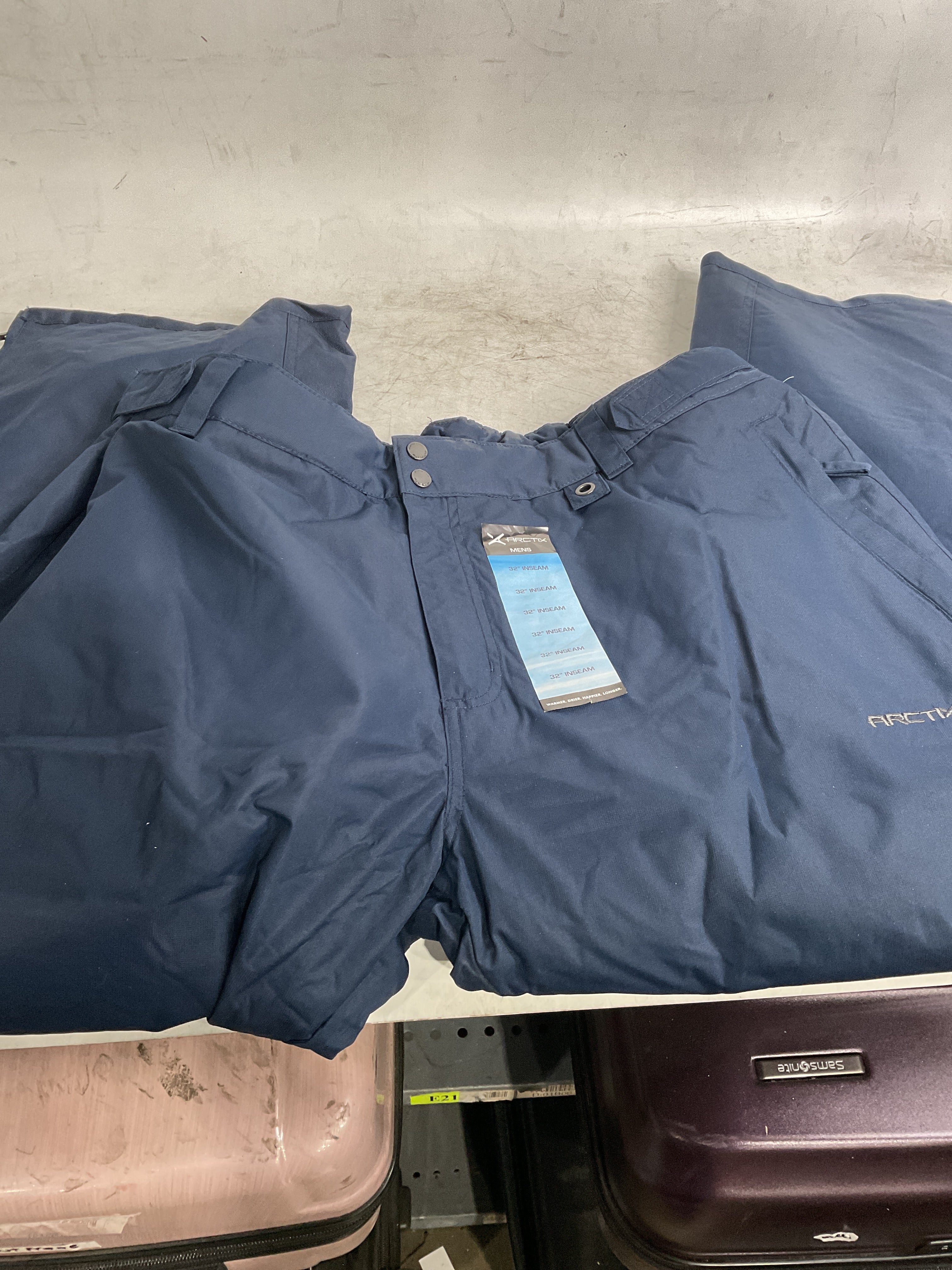 Arctix Men's Essential Insulated Snow Pant ( Blue Night , XX-Large ) Blue Night XX Large U6