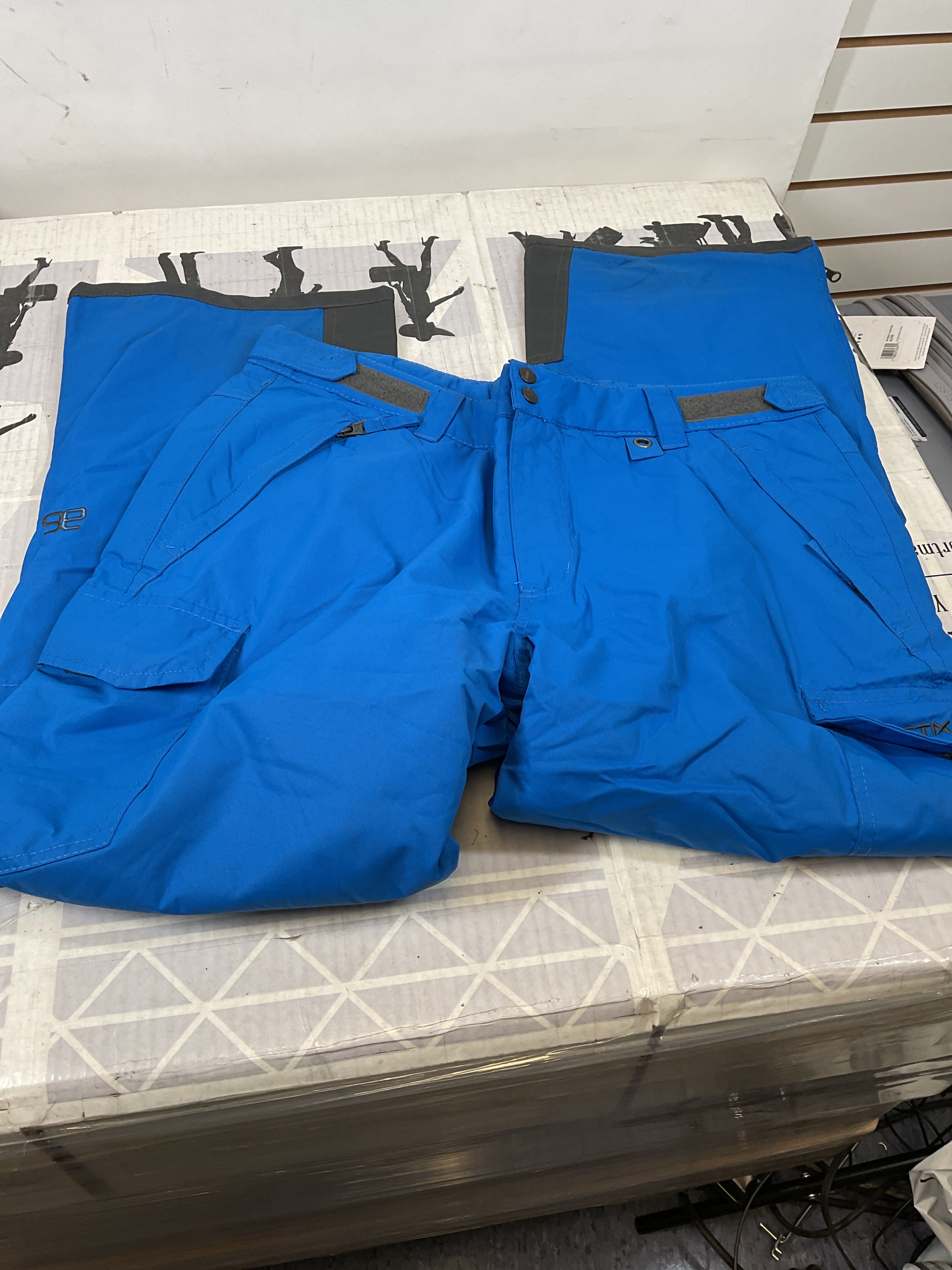 Arctix Men's Insulated Snowsports Cargo Pant ( Nautical Blue , Large/32" Inseam ) Nautical Blue Large 32 Inseam U2