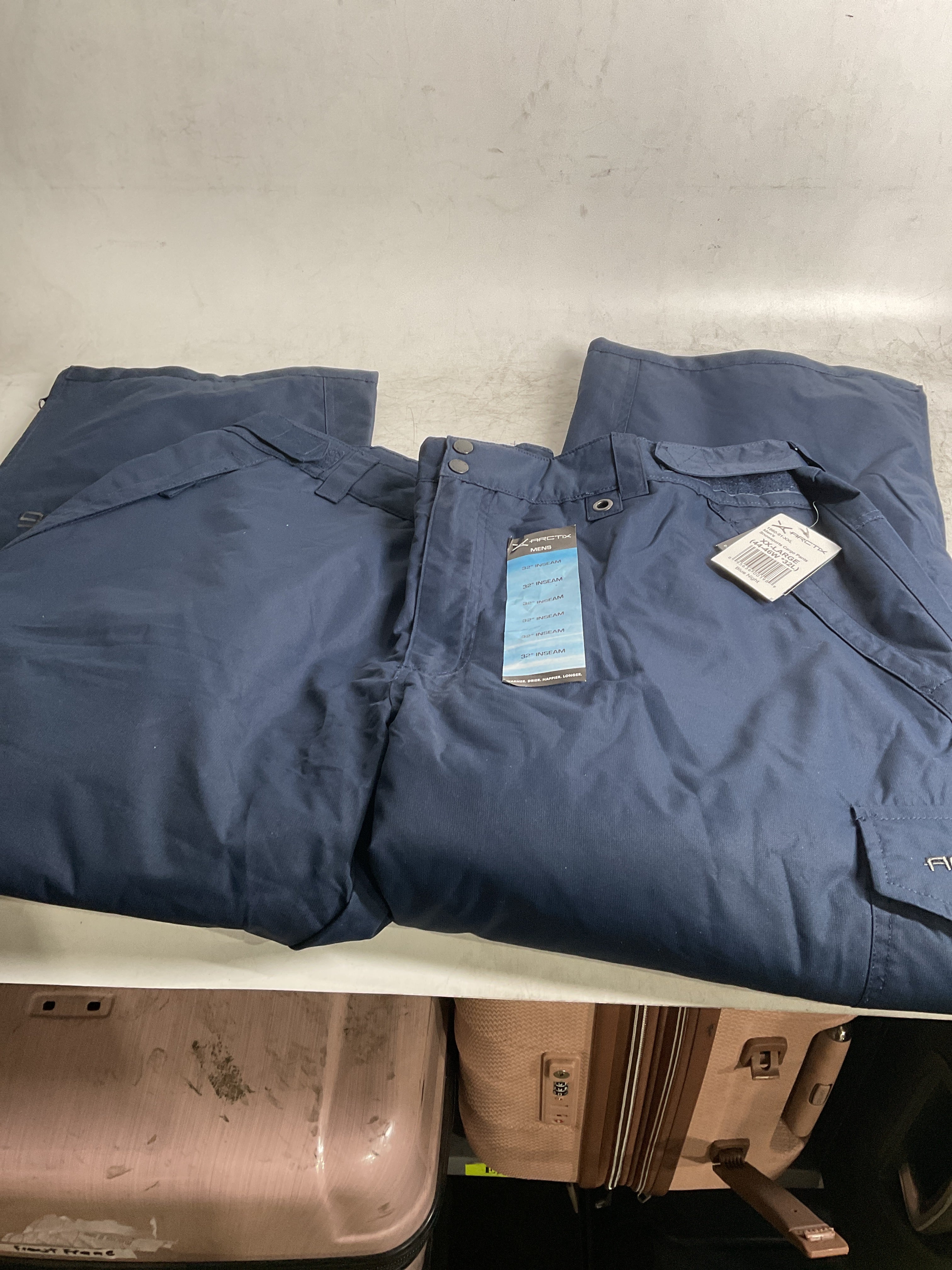 Arctix Men's Insulated Snowsports Cargo Pant ( Blue Night , X-Large/32" Inseam ) Blue Night X Large 32 Inseam U1
