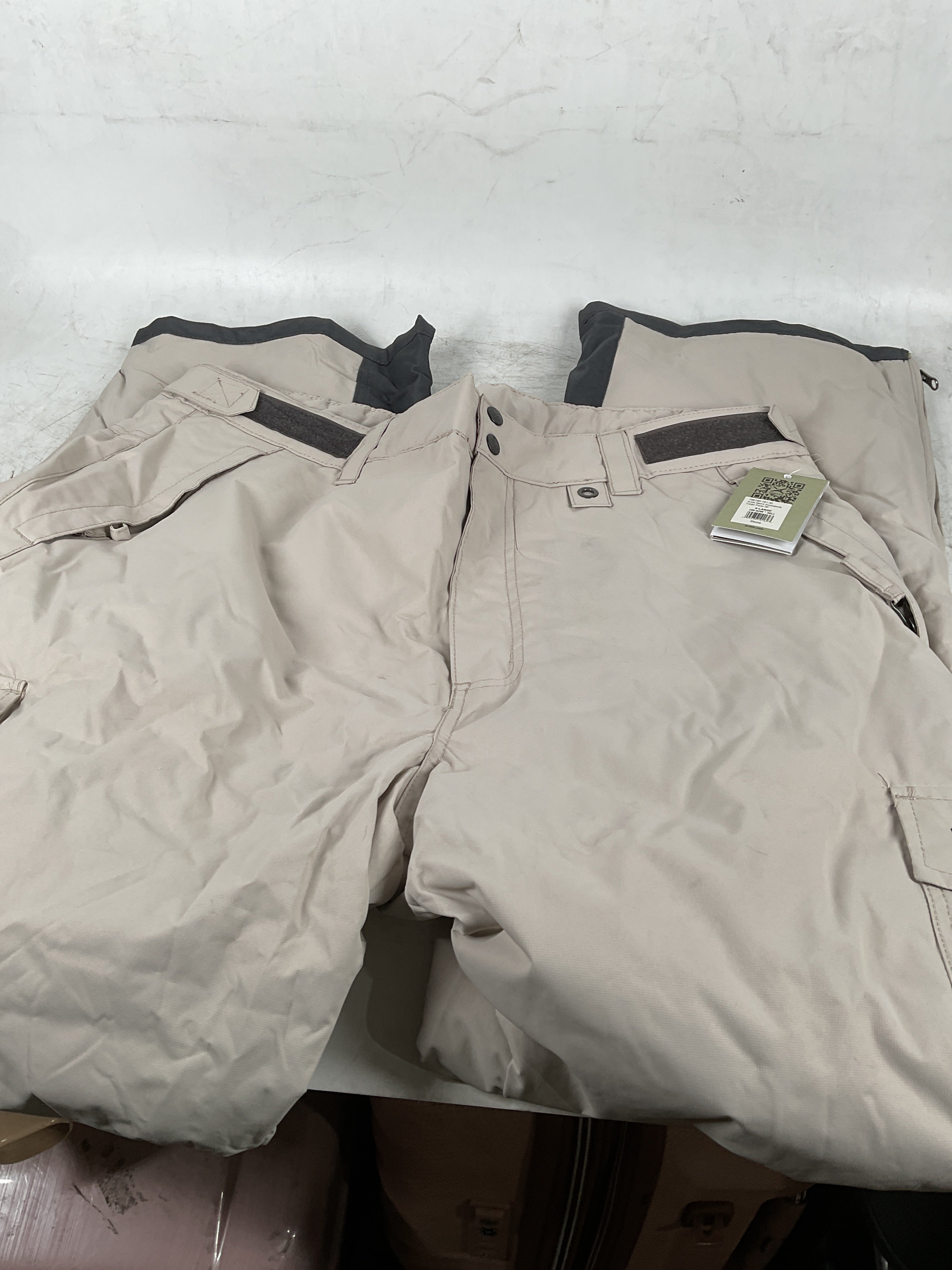 Arctix Men's Insulated Snowsports Cargo Pant ( Stone , X-Large/36" Inseam ) Stone X Large 36 Inseam U7