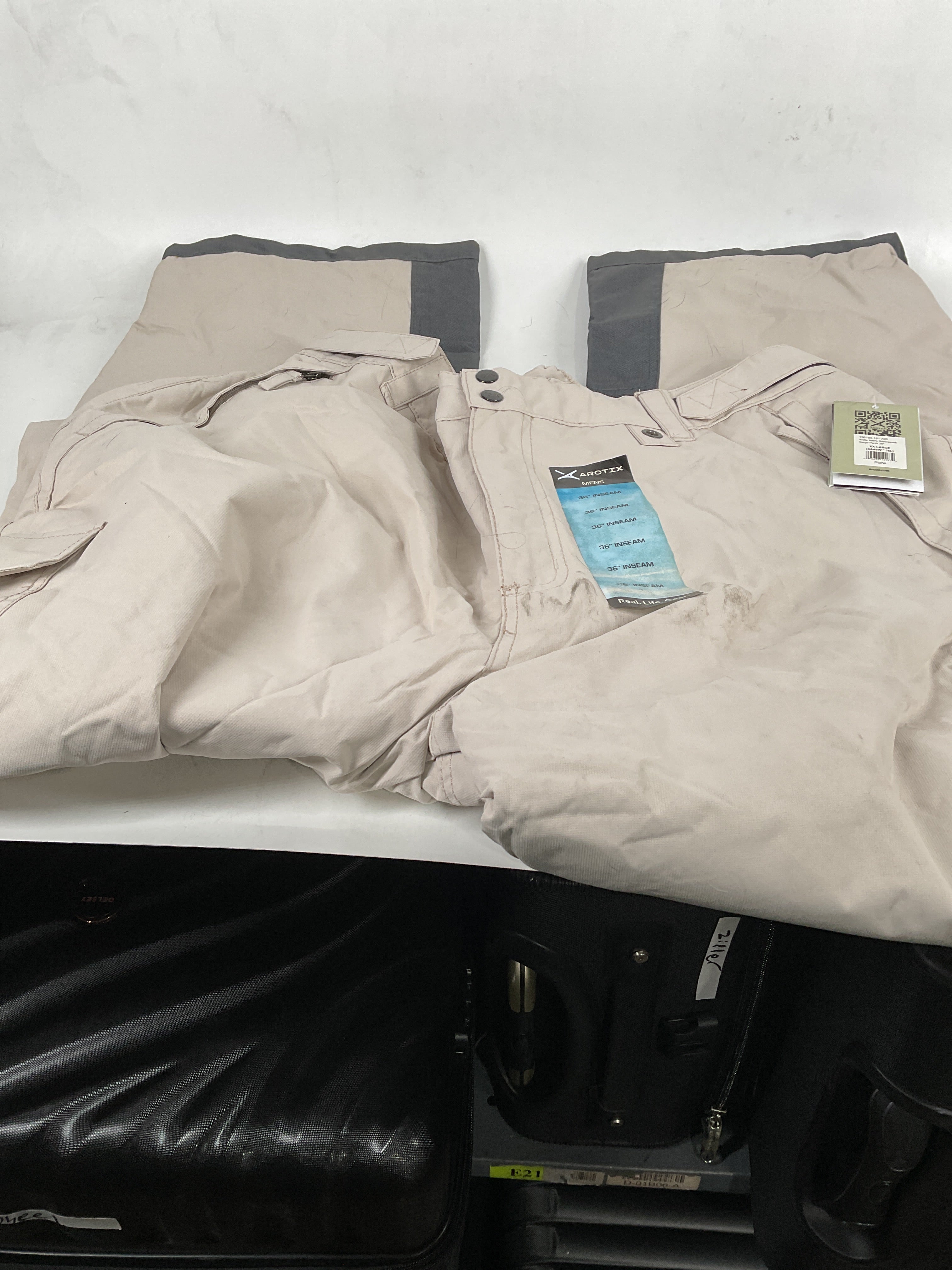 Arctix Men's Insulated Snowsports Cargo Pant Stone XX Large 36 Inseam U2