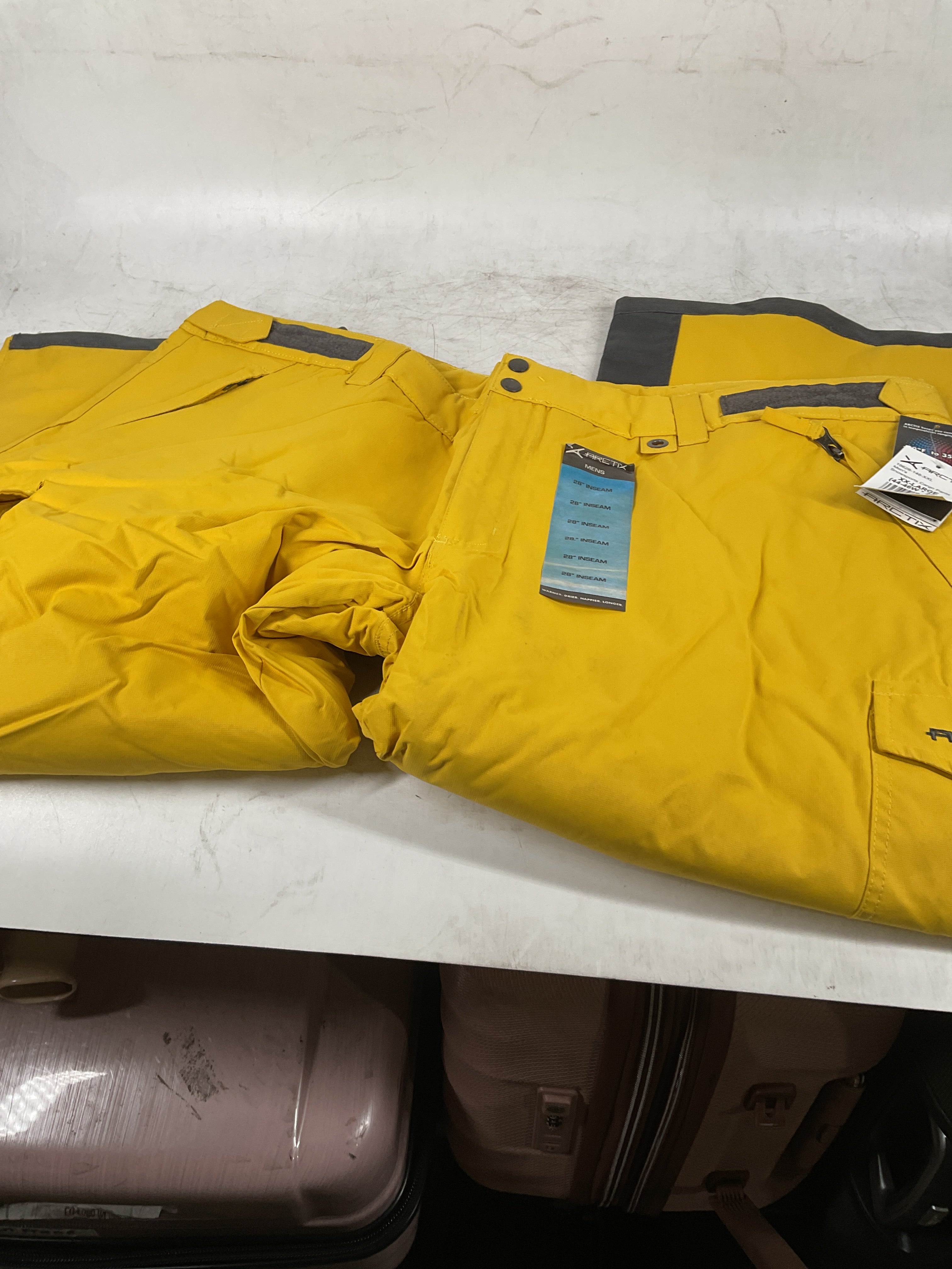 Arctix Men's Insulated Snowsports Cargo Pant ( Bamboo Yellow , XX-Large/28" Inseam ) Bamboo Yellow XX Large 28 Inseam U5