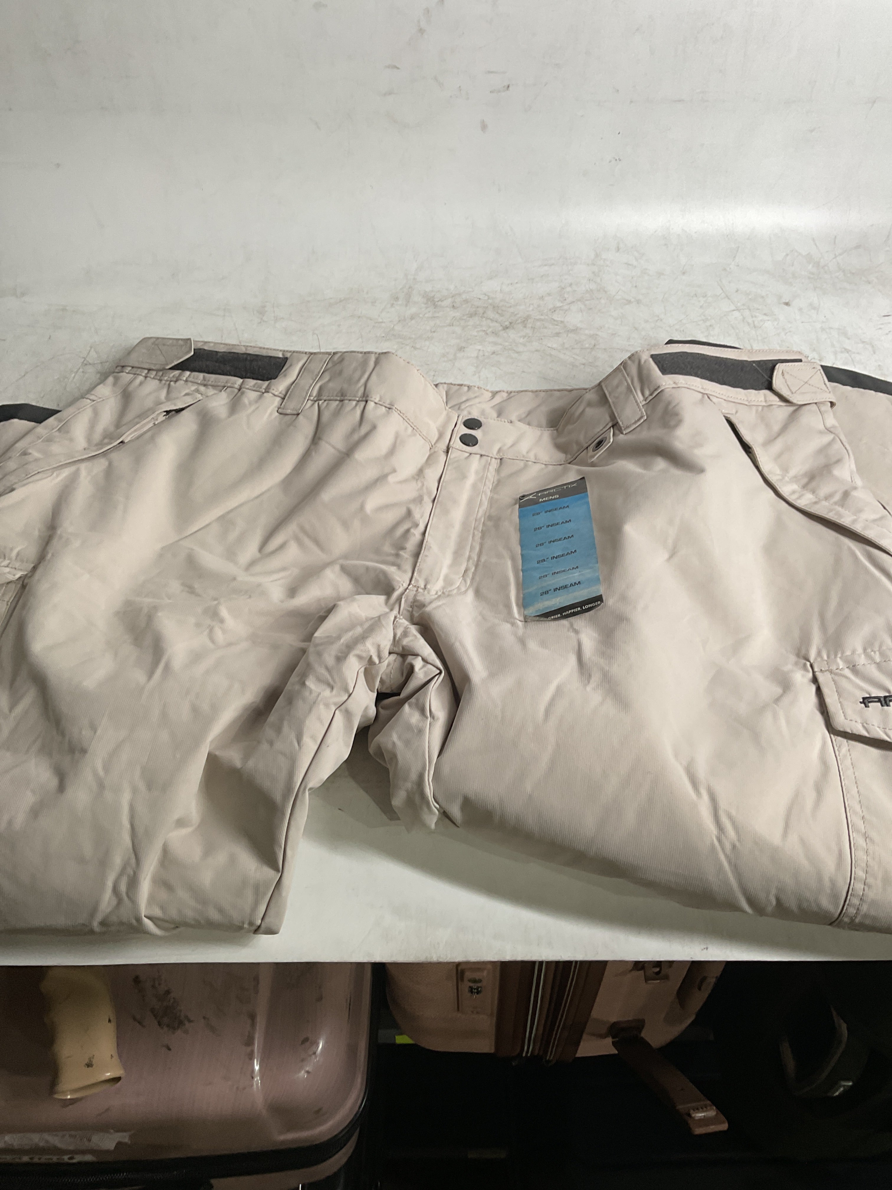 Arctix Men's Insulated Snowsports Cargo Pant ( Stone , XX-Large/28" Inseam ) Stone XX Large 28 Inseam U6