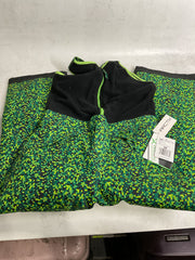 Arctix Kids Infinity Bib Overalls ( Ice Block Print Green , Medium ) Ice Block Print Green Medium U1