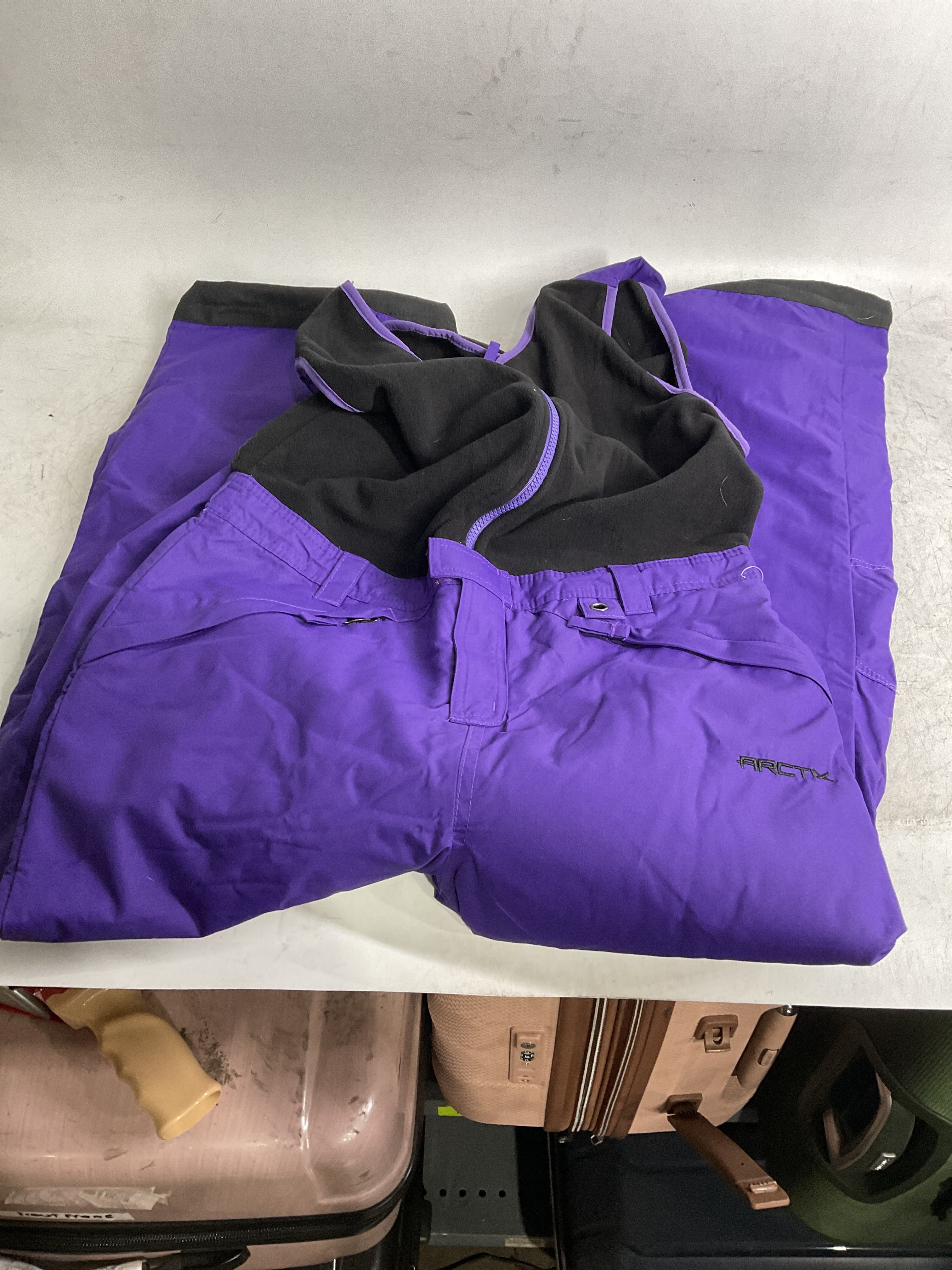 Arctix Kids Infinity Bib Overalls ( Purple , X-Large ) Purple X Large U1