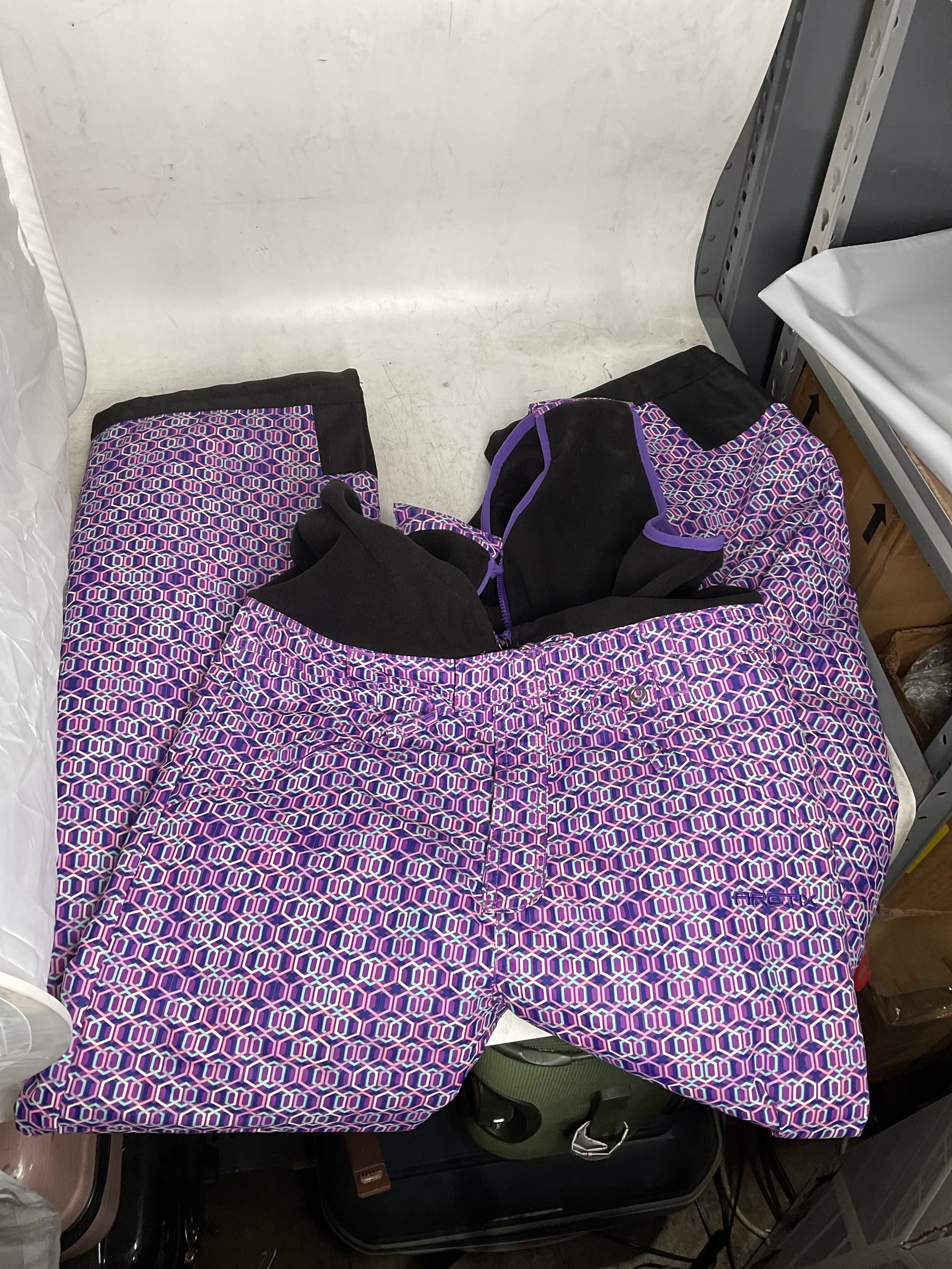 Arctix Kids Infinity Bib Overalls ( Chainlink Purple , X-Large ) Chainlink Purple X Large U3