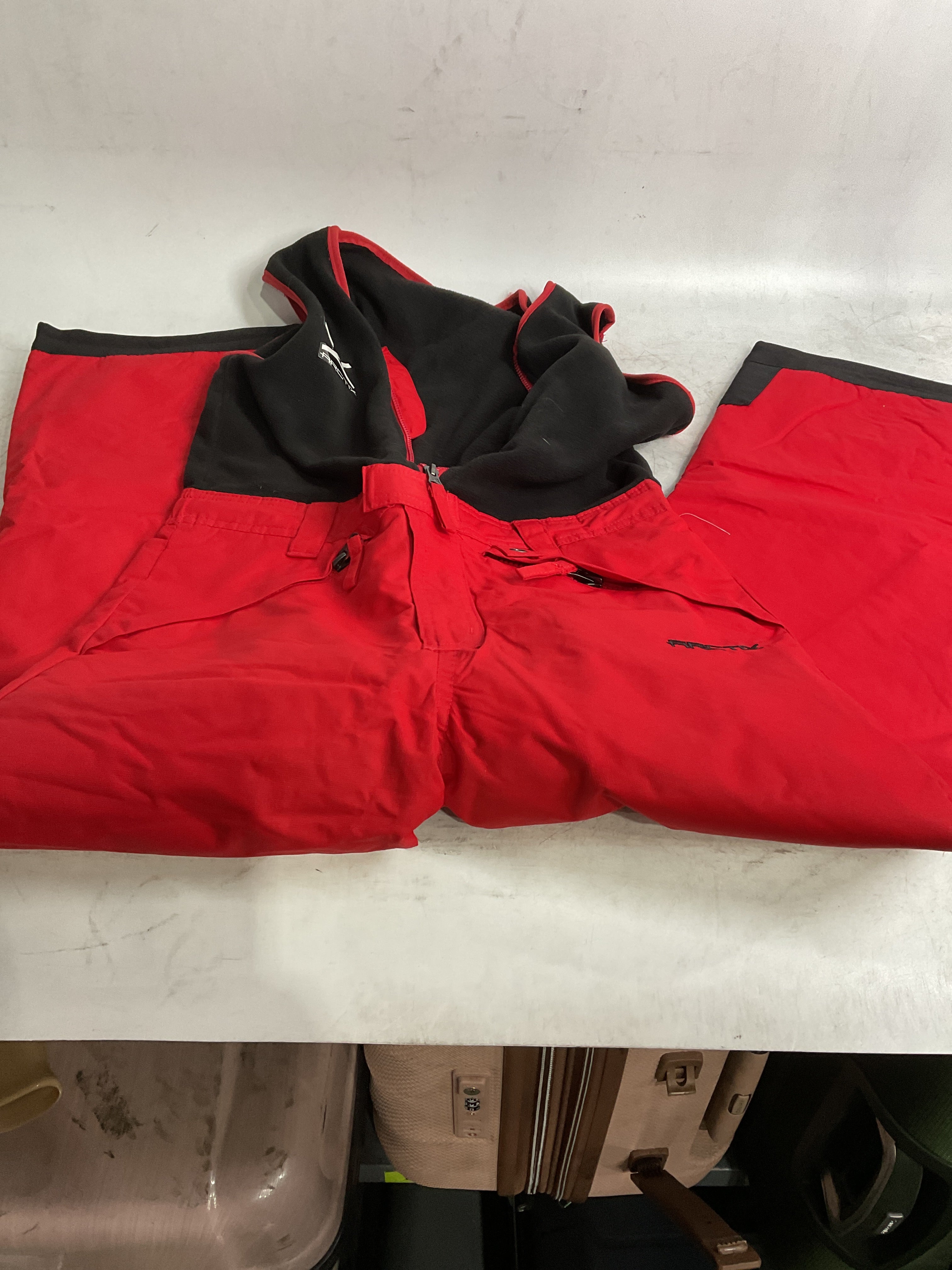 Arctix Kids Infinity Bib Overalls ( Formula One Red , Medium ) Formula One Red Medium U4