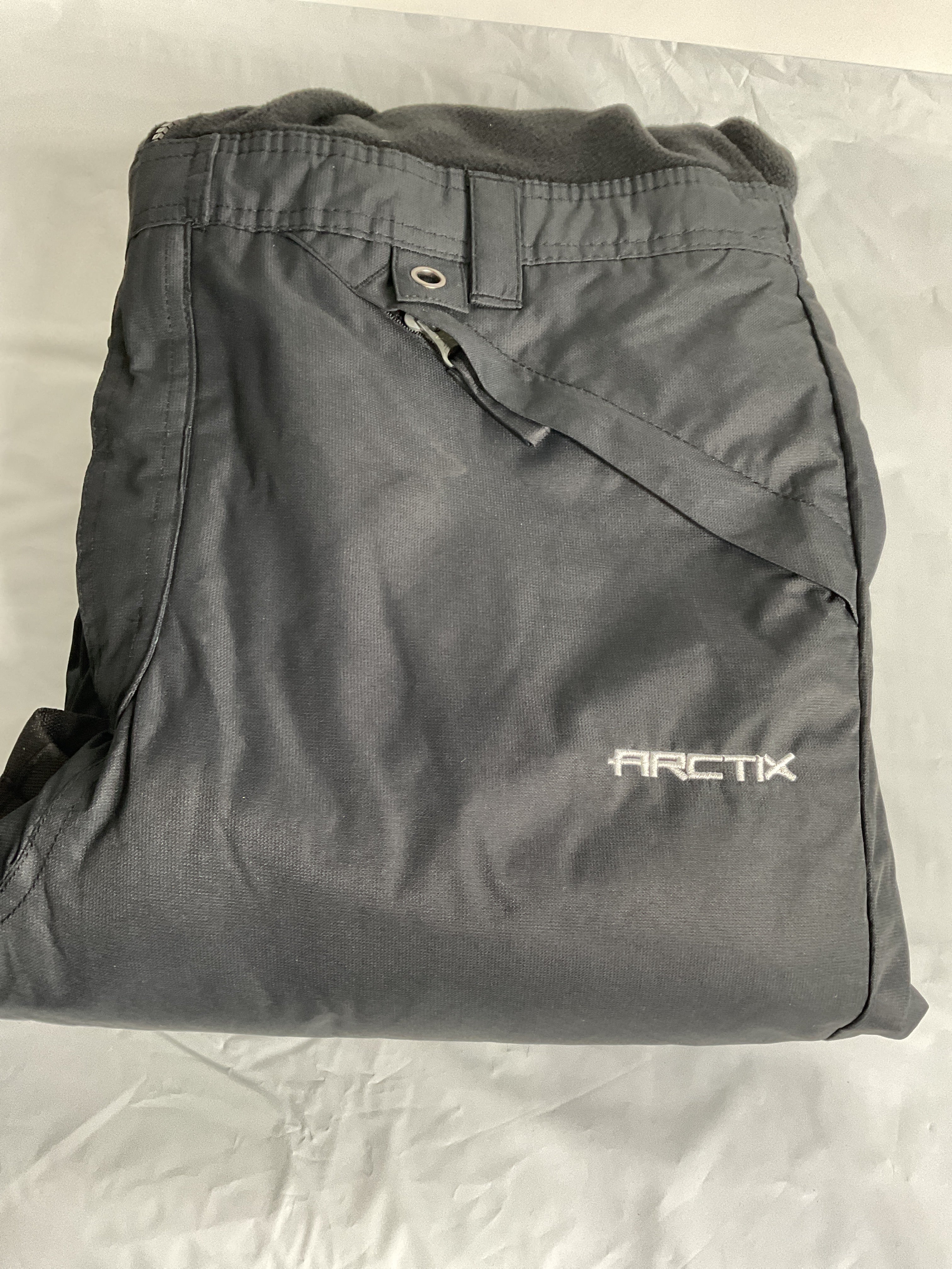 Arctix Kids Limitless Fleece Bib Overalls ( Black , X-Large Husky ) Black X Large Husky U9