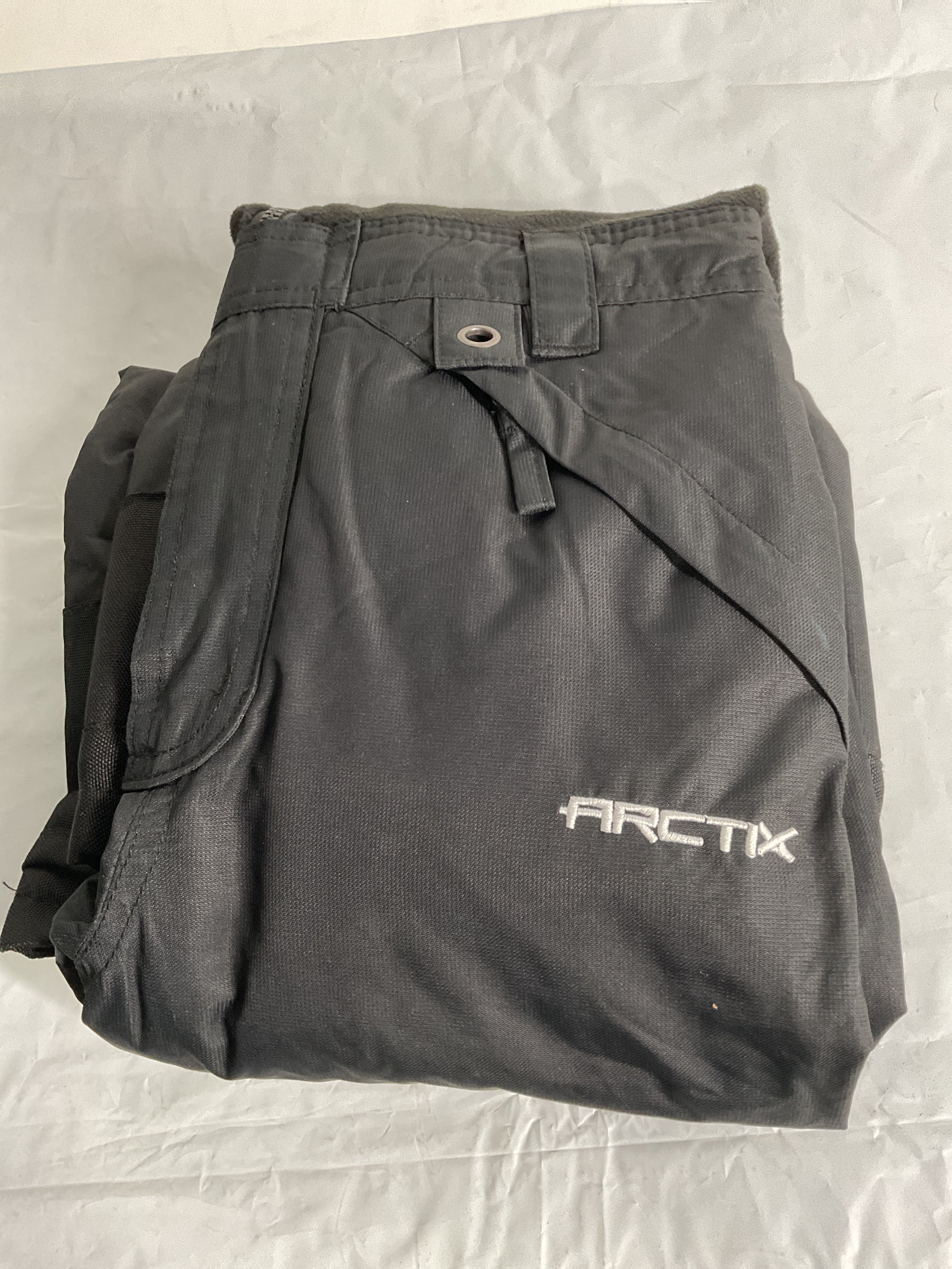 Arctix Kids Limitless Fleece Bib Overalls ( Black , X-Small Husky ) Black X Small Husky U5