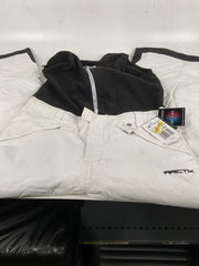 Arctix Kids Limitless Fleece Bib Overalls White Medium Husky U7