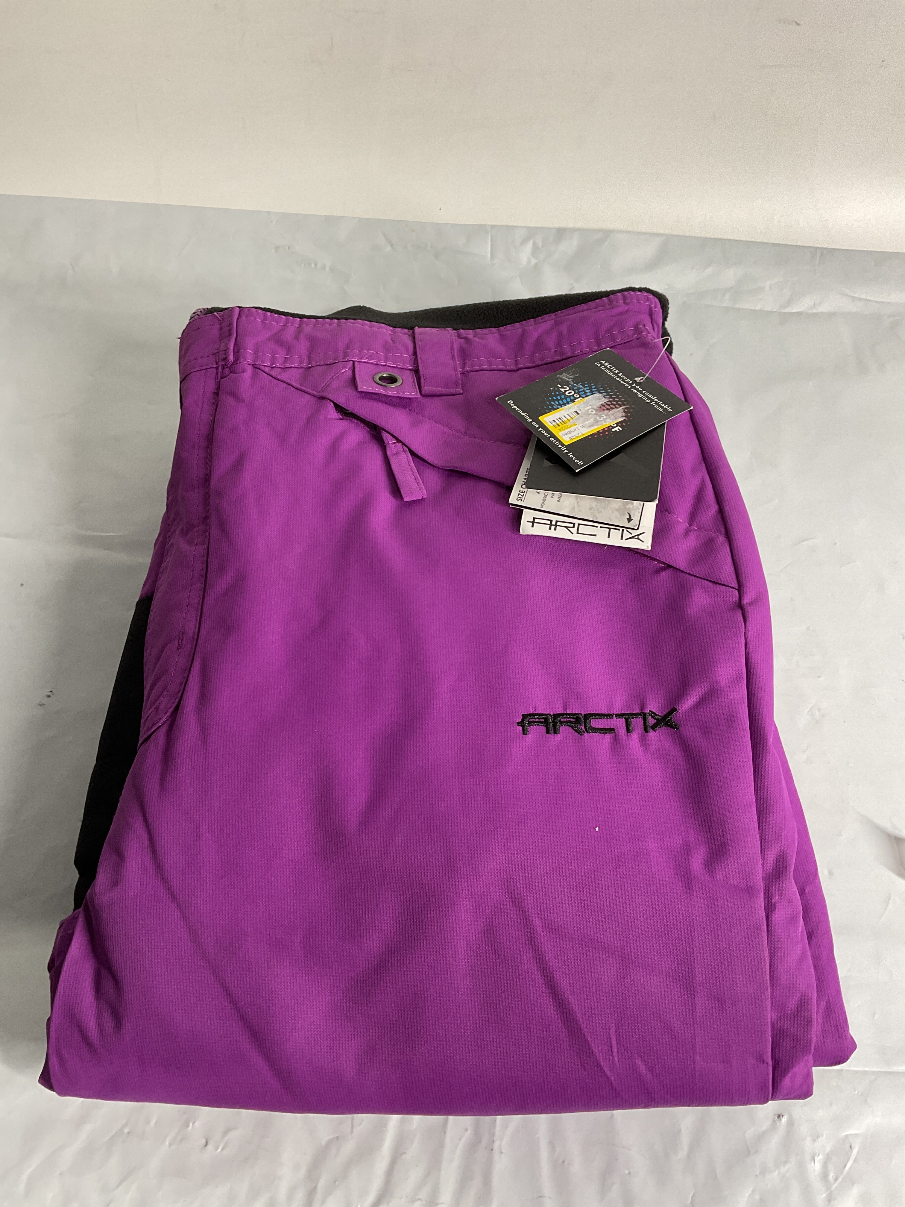 Arctix Kids Limitless Fleece Bib Overalls ( Amethyst , Large Husky ) Amethyst Large Husky U5