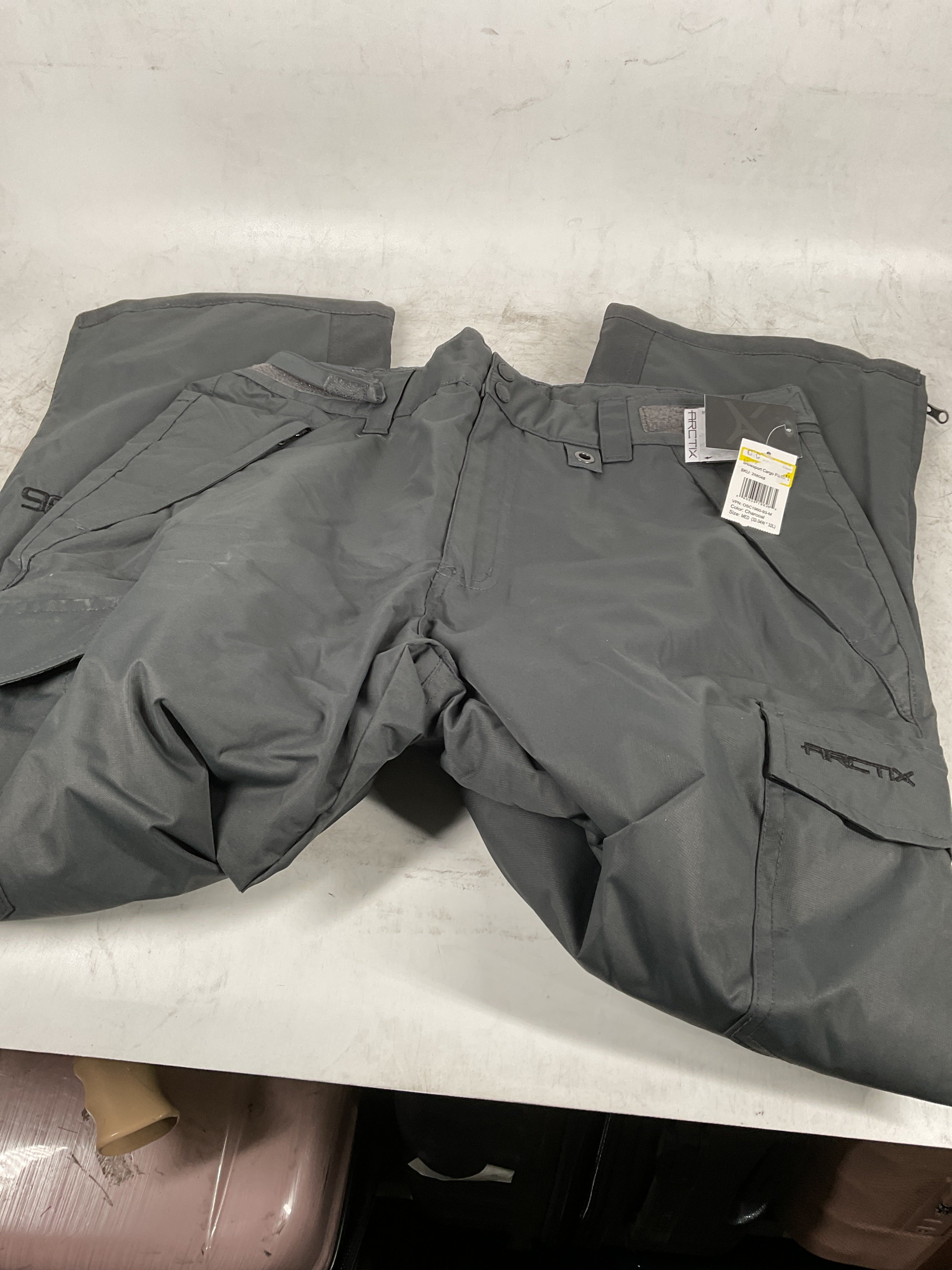 Arctix Men's Insulated Snowsports Cargo Pant ( Charcoal ) Charcoal  U1