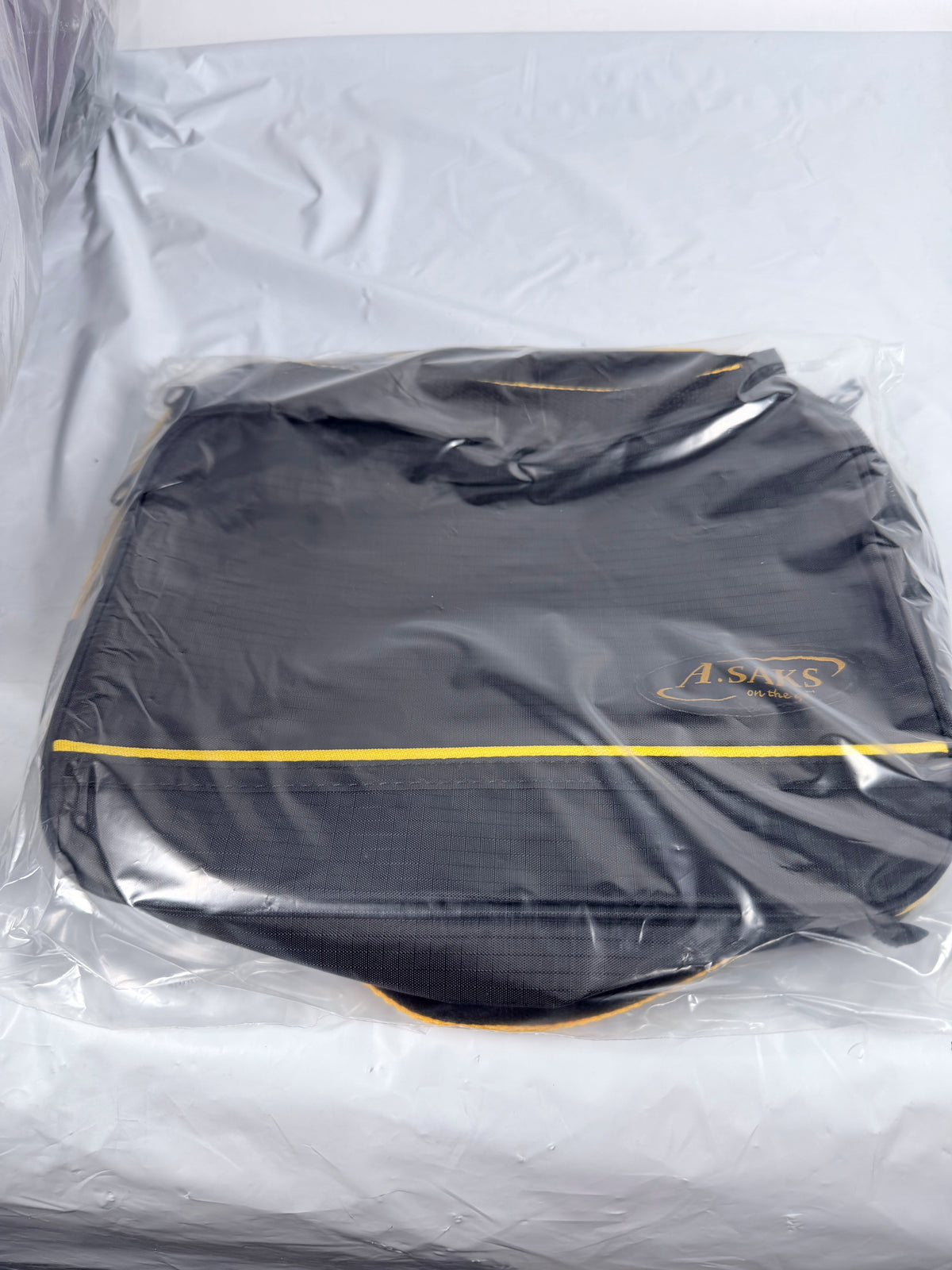 A.SAKS Luggage Packing Essentials, Squares, Paks ( Black , Squares ) Black Squares 4 pcs small U1
