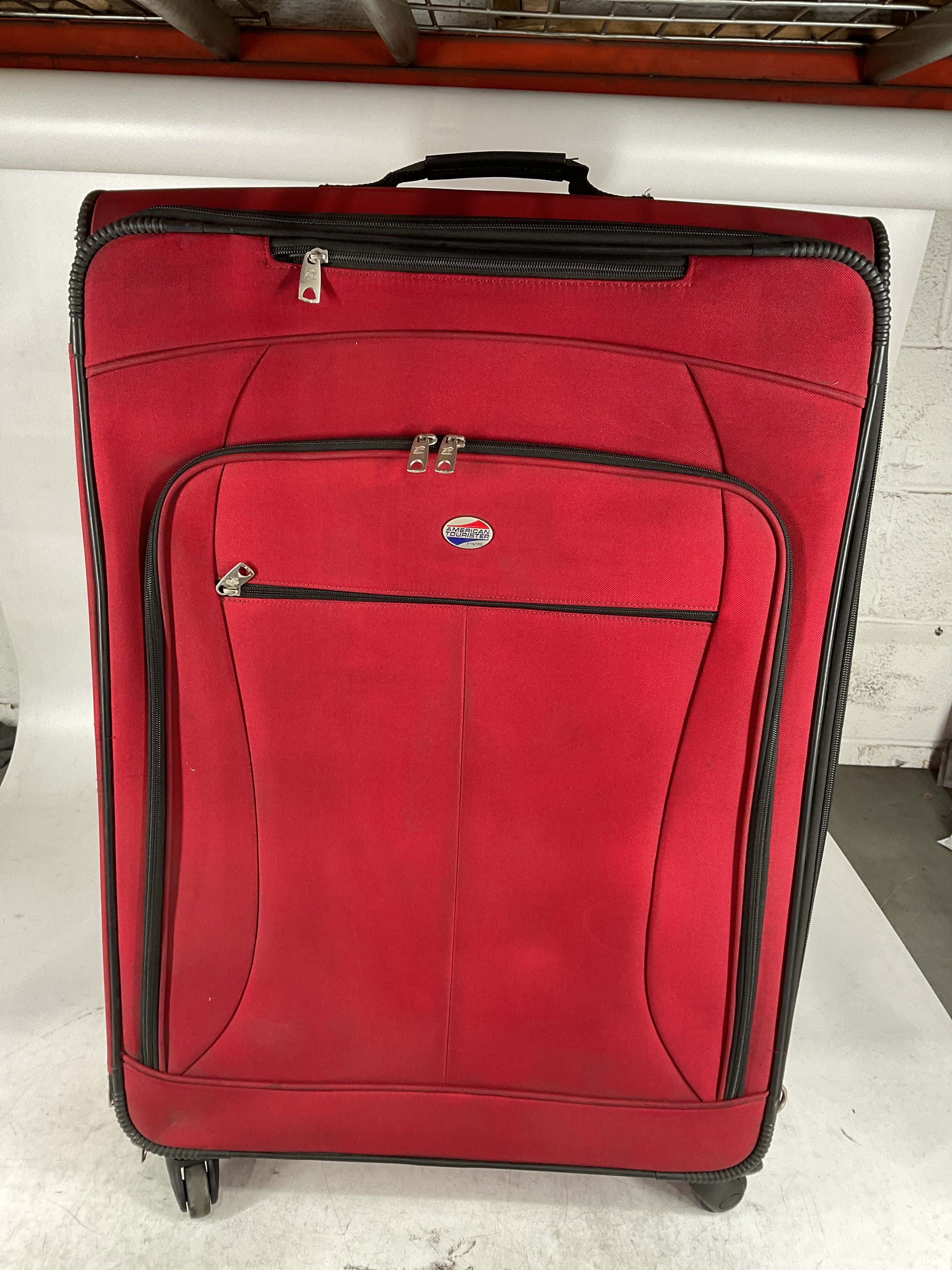 American Tourister Pop Max Softside Luggage with Spinner Wheels U5