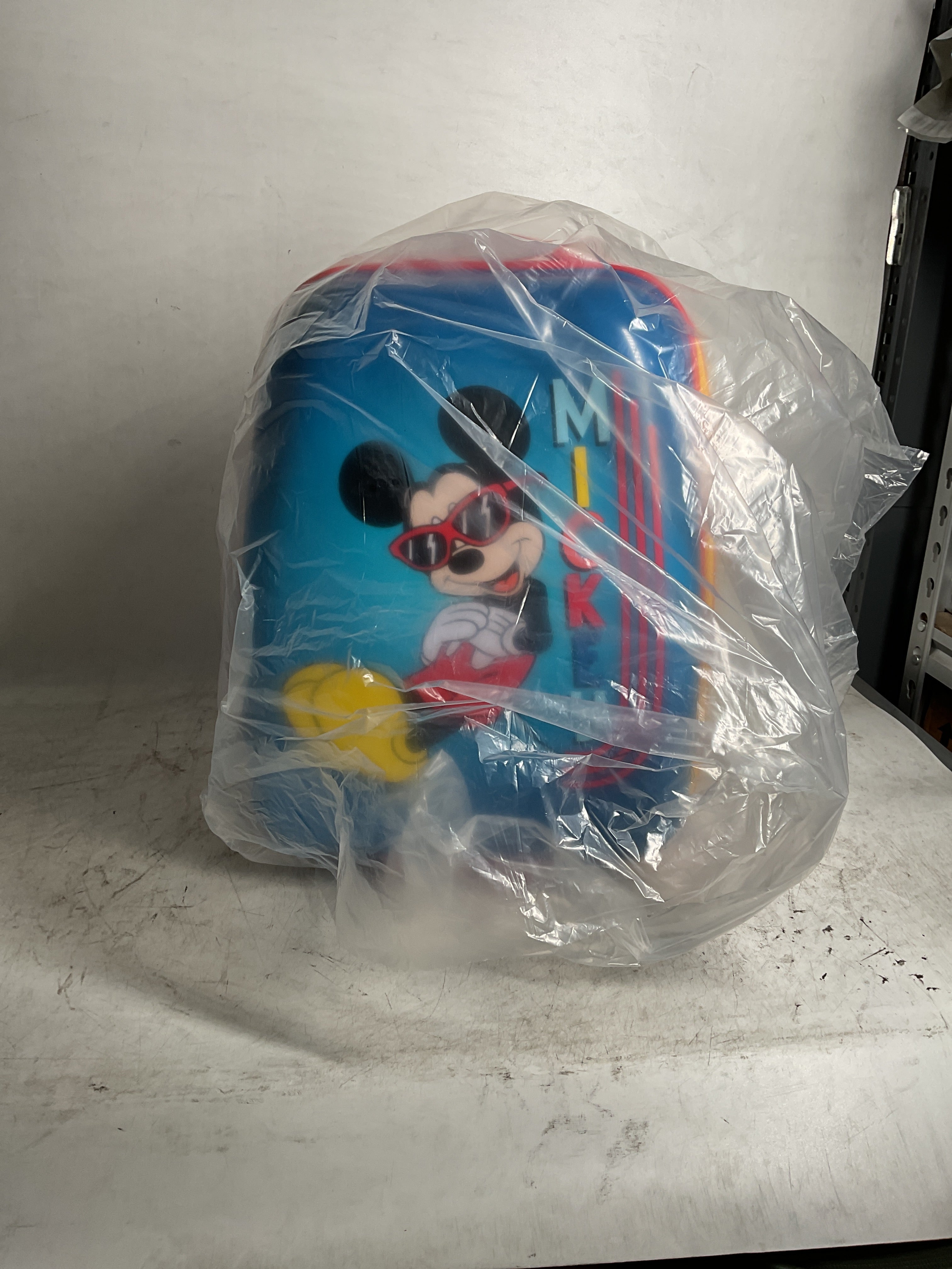 American Tourister Kids' Disney Hardside Upright Luggage ( Mickey , Carry-On 18-Inch ) Mickey Carry On 18 Inch U12