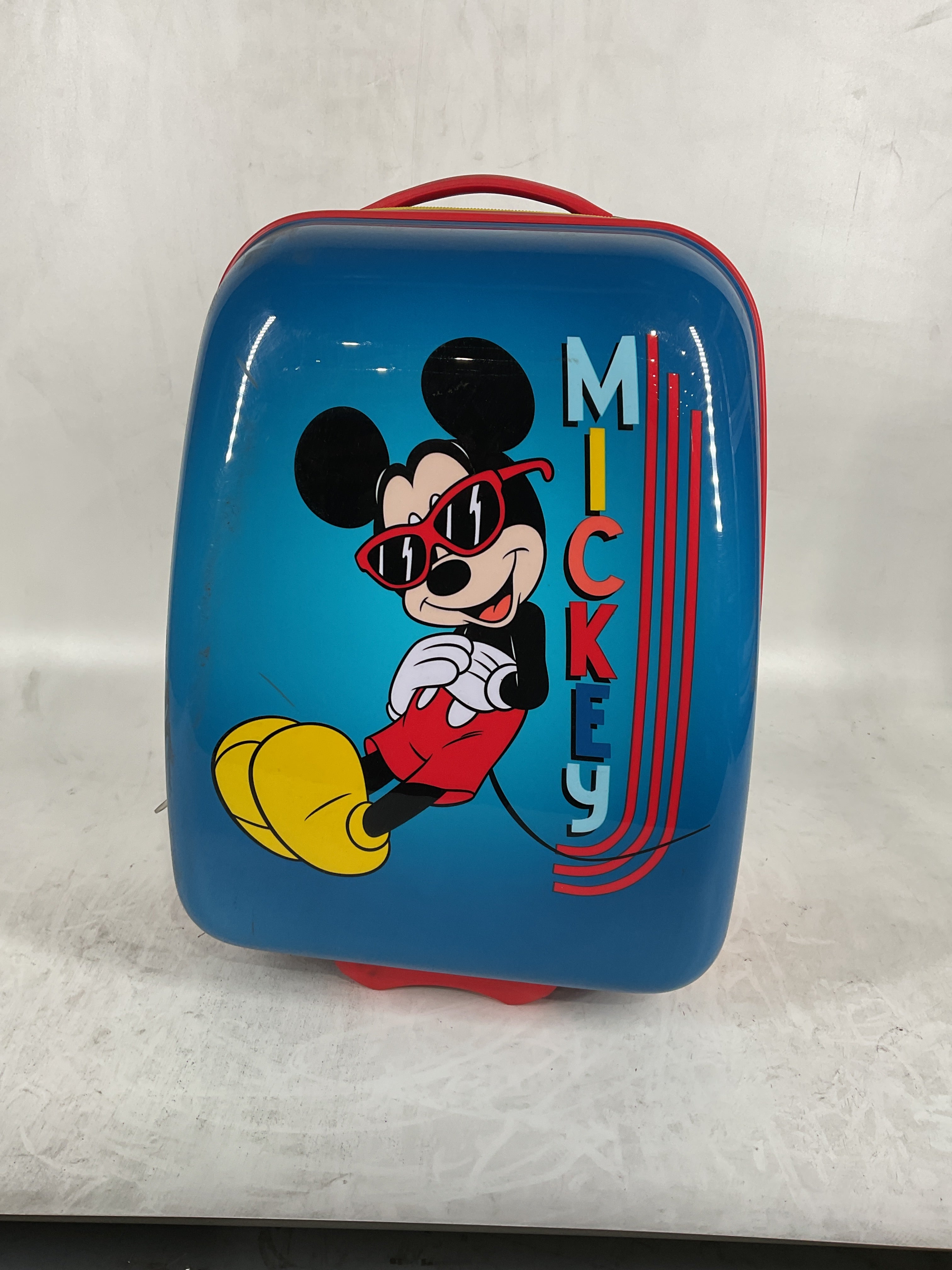American Tourister Kids' Disney Hardside Upright Luggage Mickey Carry On 18 Inch U4