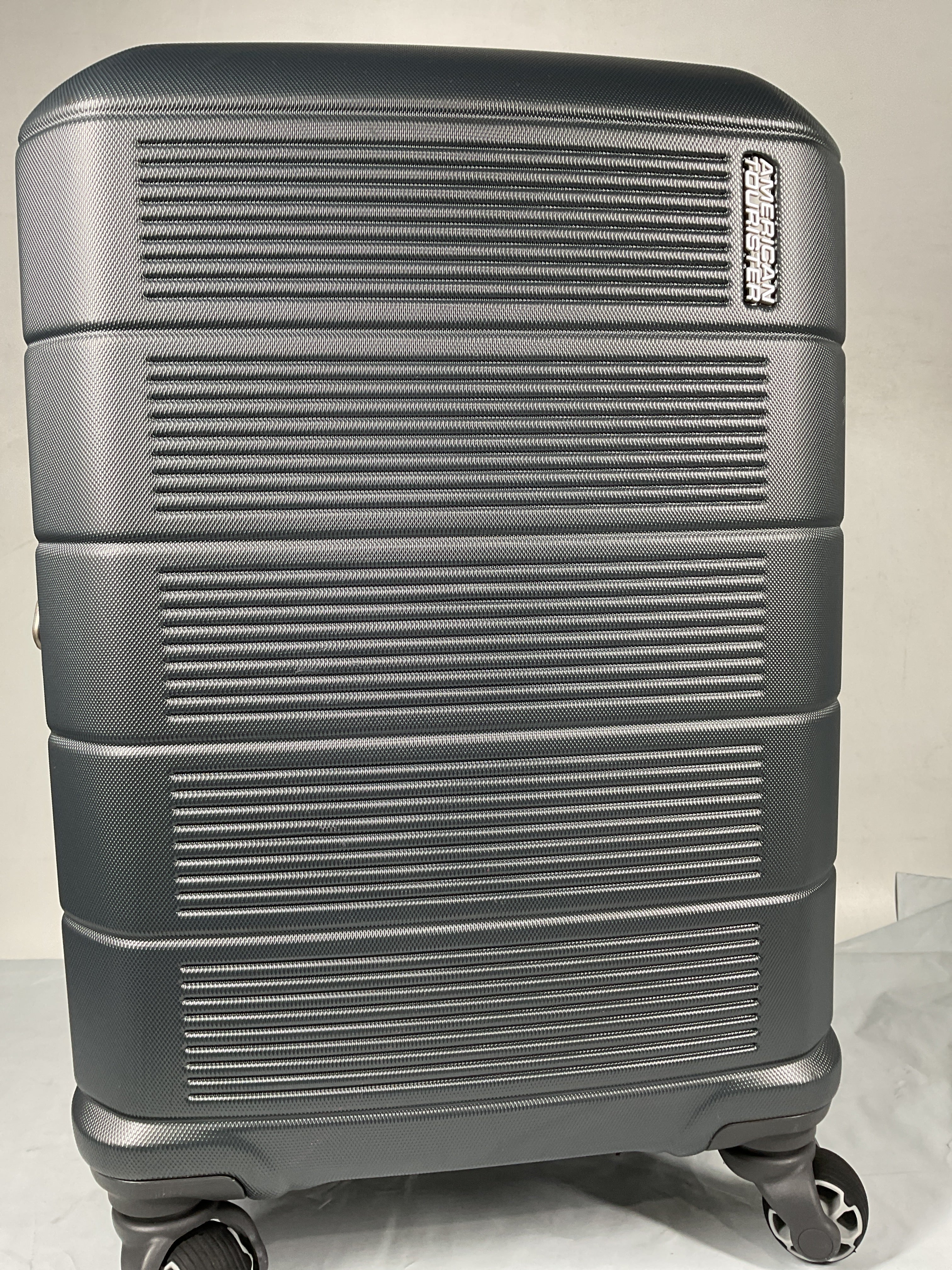 American Tourister Stratum 2.0 Hardside Spinner Luggage Collection ( Charcoal , 20-Inch Carry-On ) Charcoal 20 Inch Carry On U7