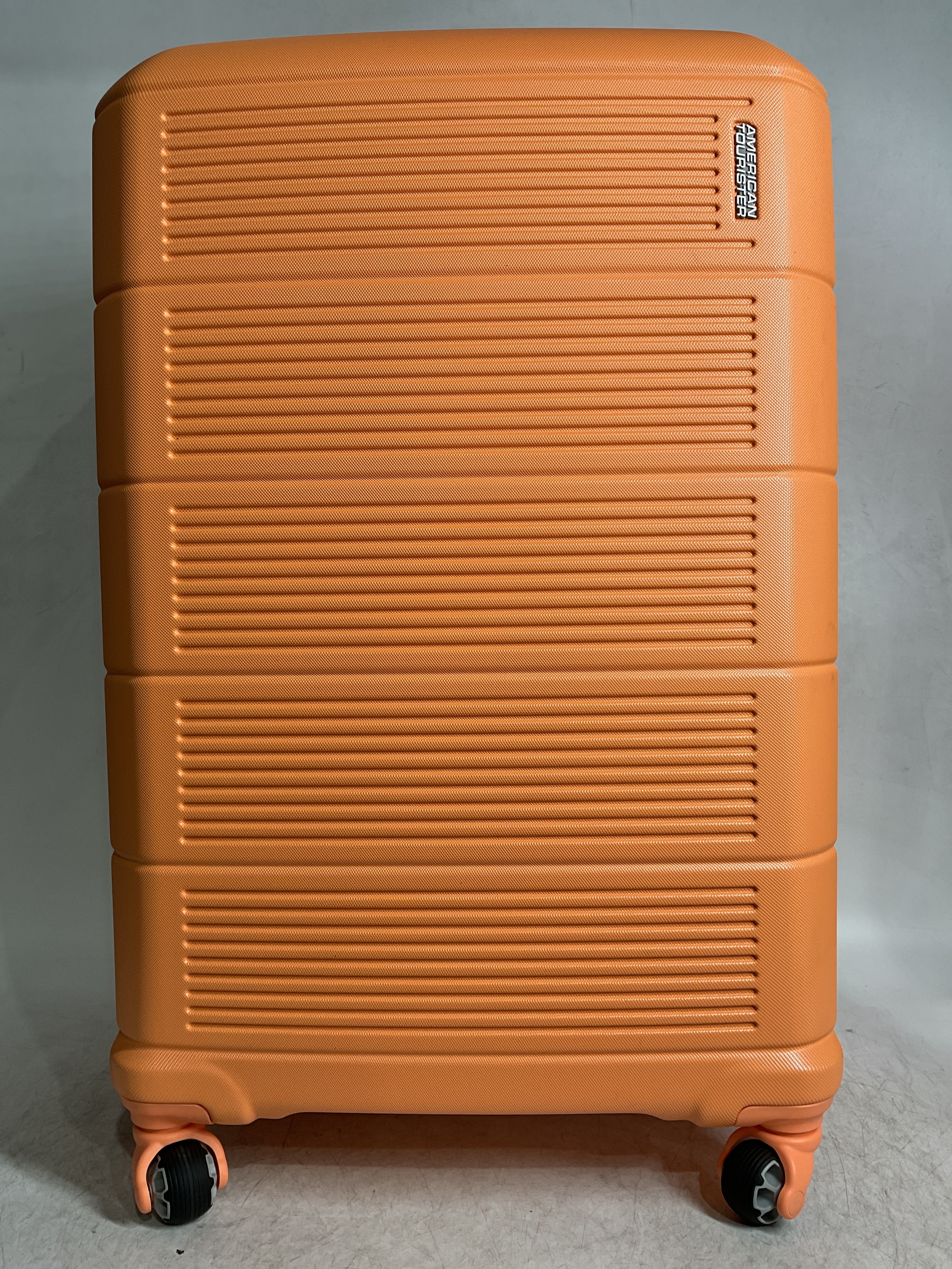 American Tourister Stratum 2.0 Hardside Spinner Luggage Collection ( Papaya , 28-Inch Checked-Large ) Papaya 28 Inch Checked Large U5