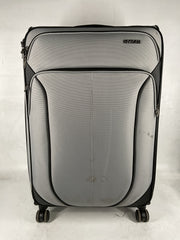 American Tourister 4 KIX 2.0 Softside Spinner Luggage Collection Grey 3 Piece Set 20 24 28 U1