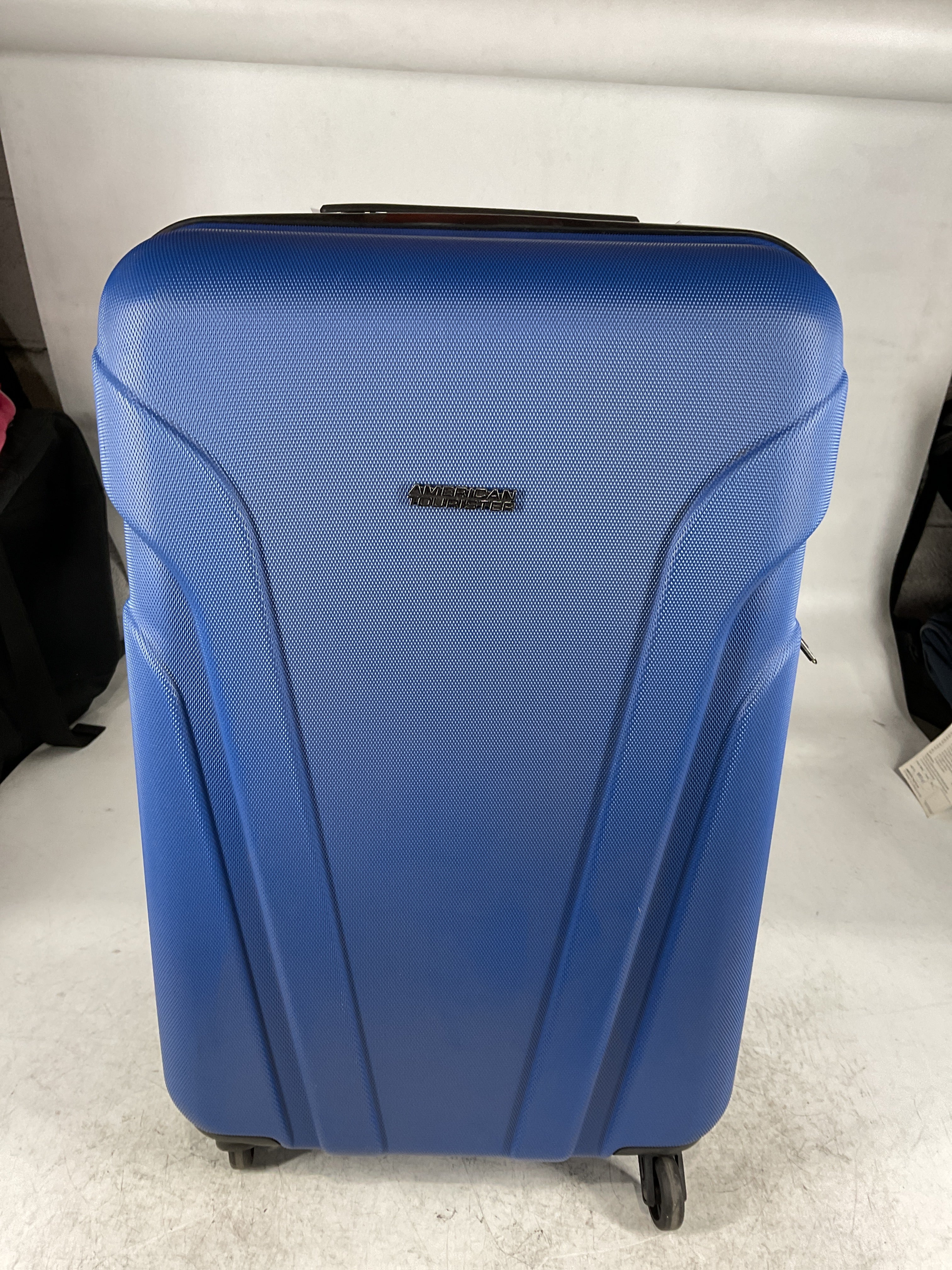 American Tourister Troupe Hardside and Softside Travel System Classic Blue 4 PC SET U6