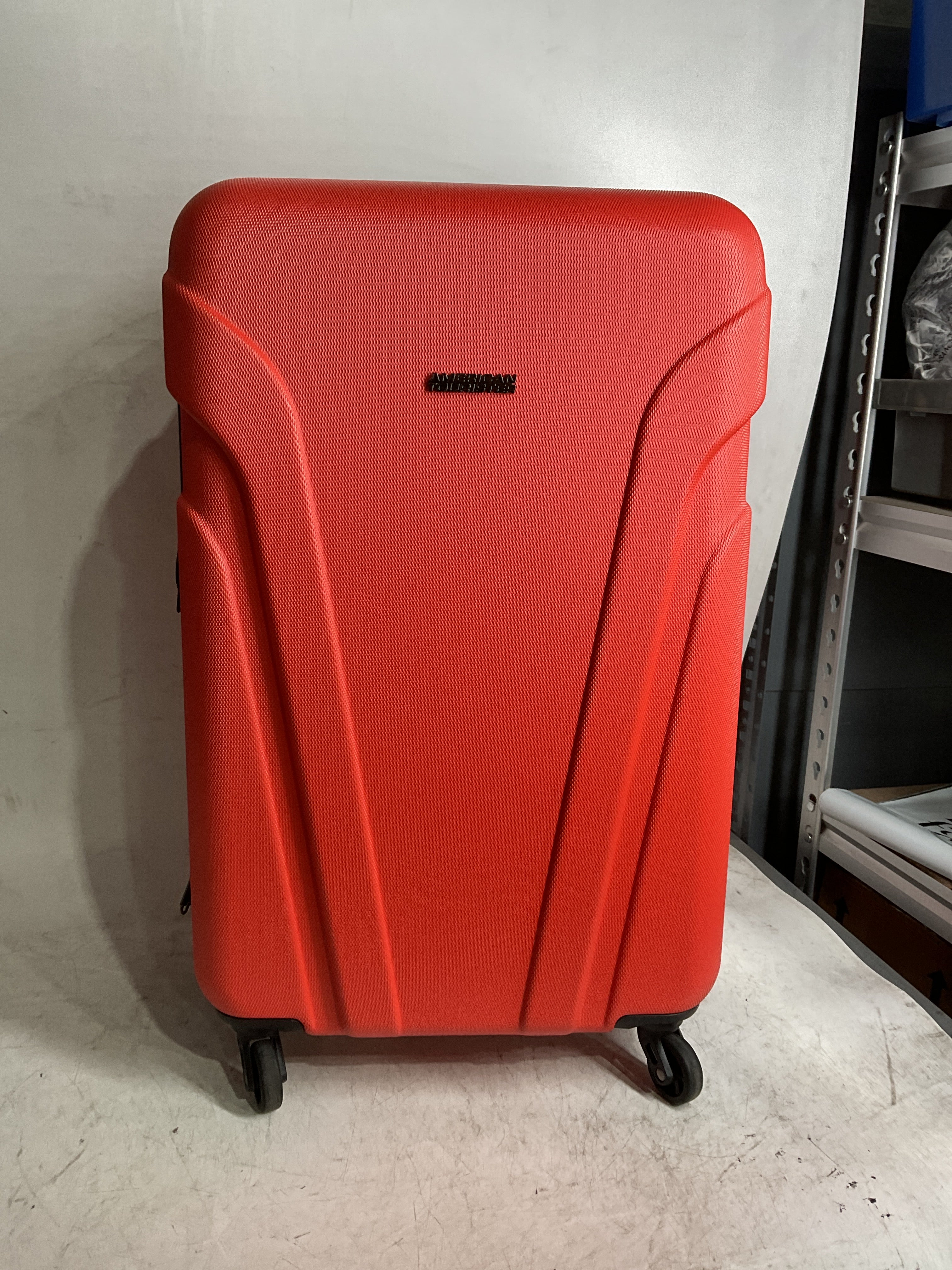 American Tourister Troupe Hardside and Softside Travel System ( Chili Pepper Red , 4PC SET ) Chili Pepper Red 4 PC SET U12