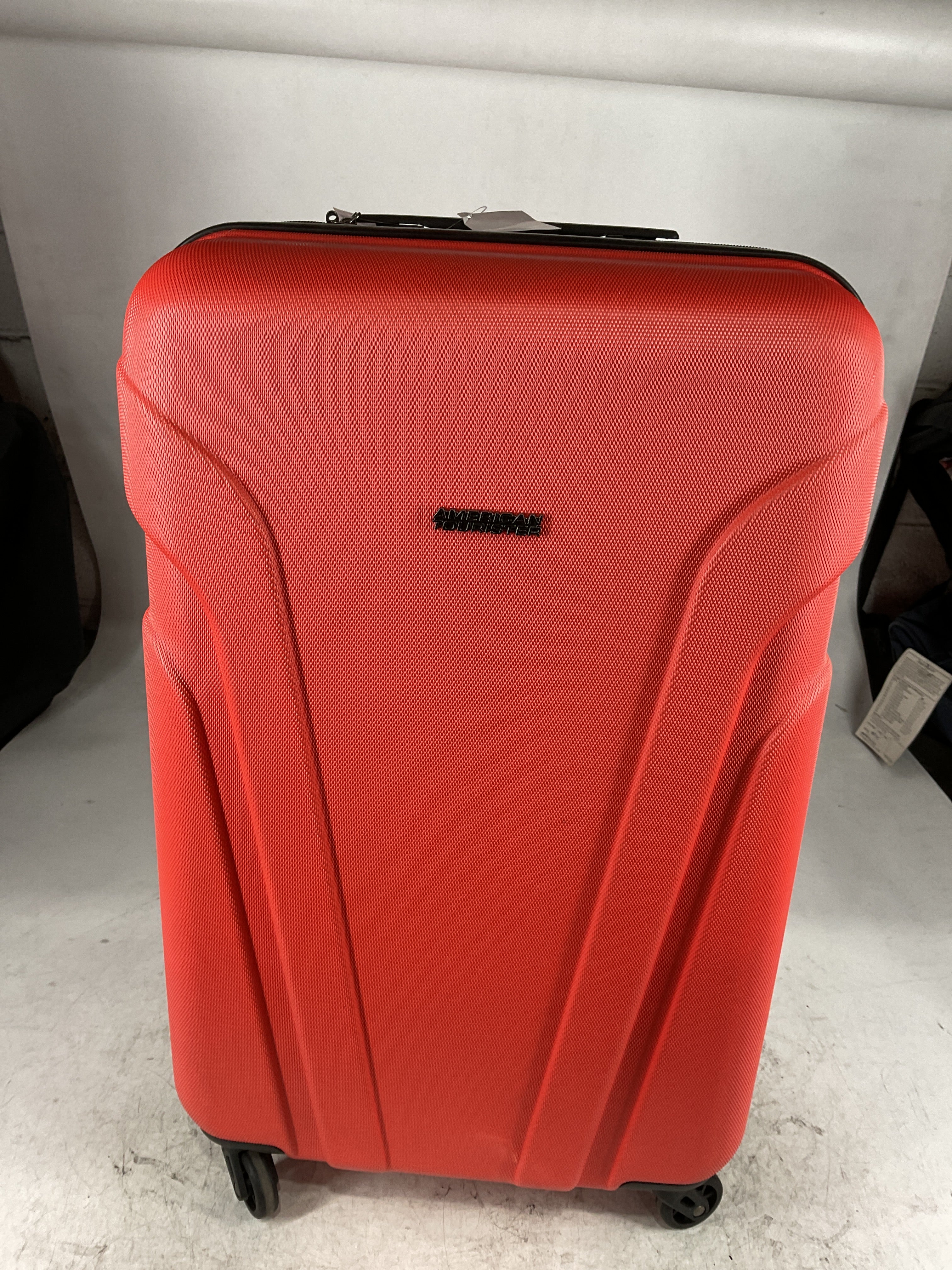 American Tourister Troupe Hardside and Softside Travel System Chili Pepper Red 4 PC SET U4