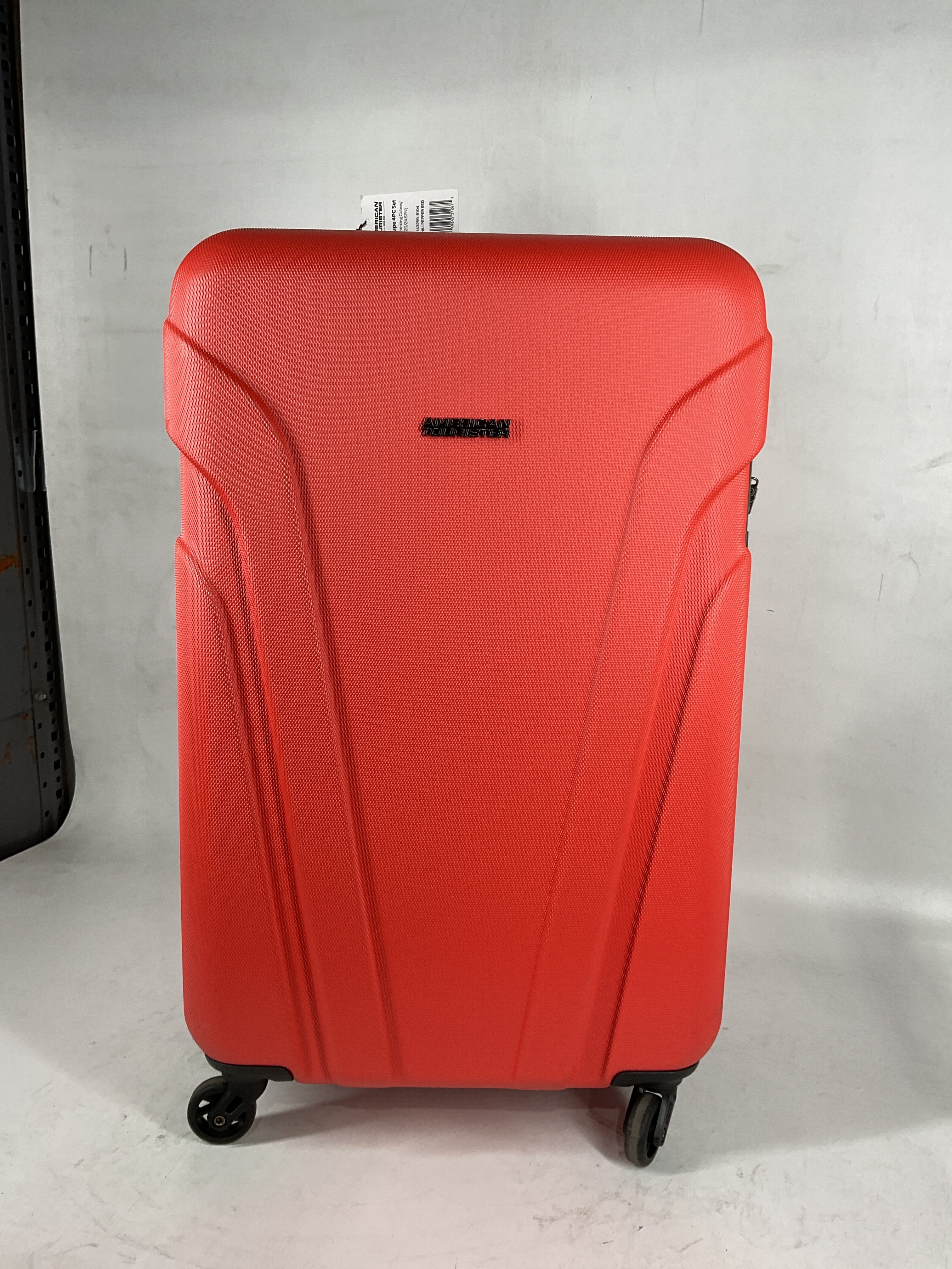 American Tourister Troupe Hardside and Softside Travel System Chili Pepper Red 4 PC SET U9