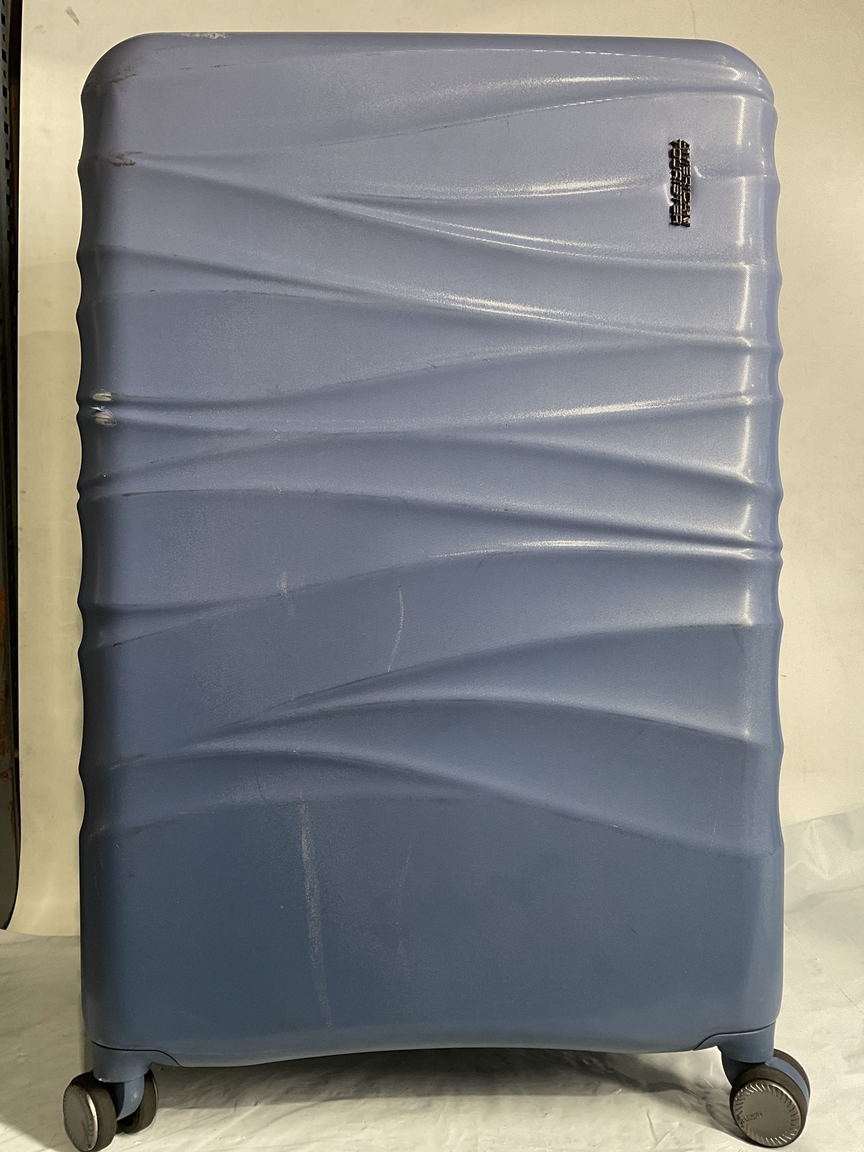 American Tourister Cascade Hardside Lightweight Spinner Luggage ( Slate Blue , 28-inch Spinner ) Slate Blue 28 Inch Spinner U2