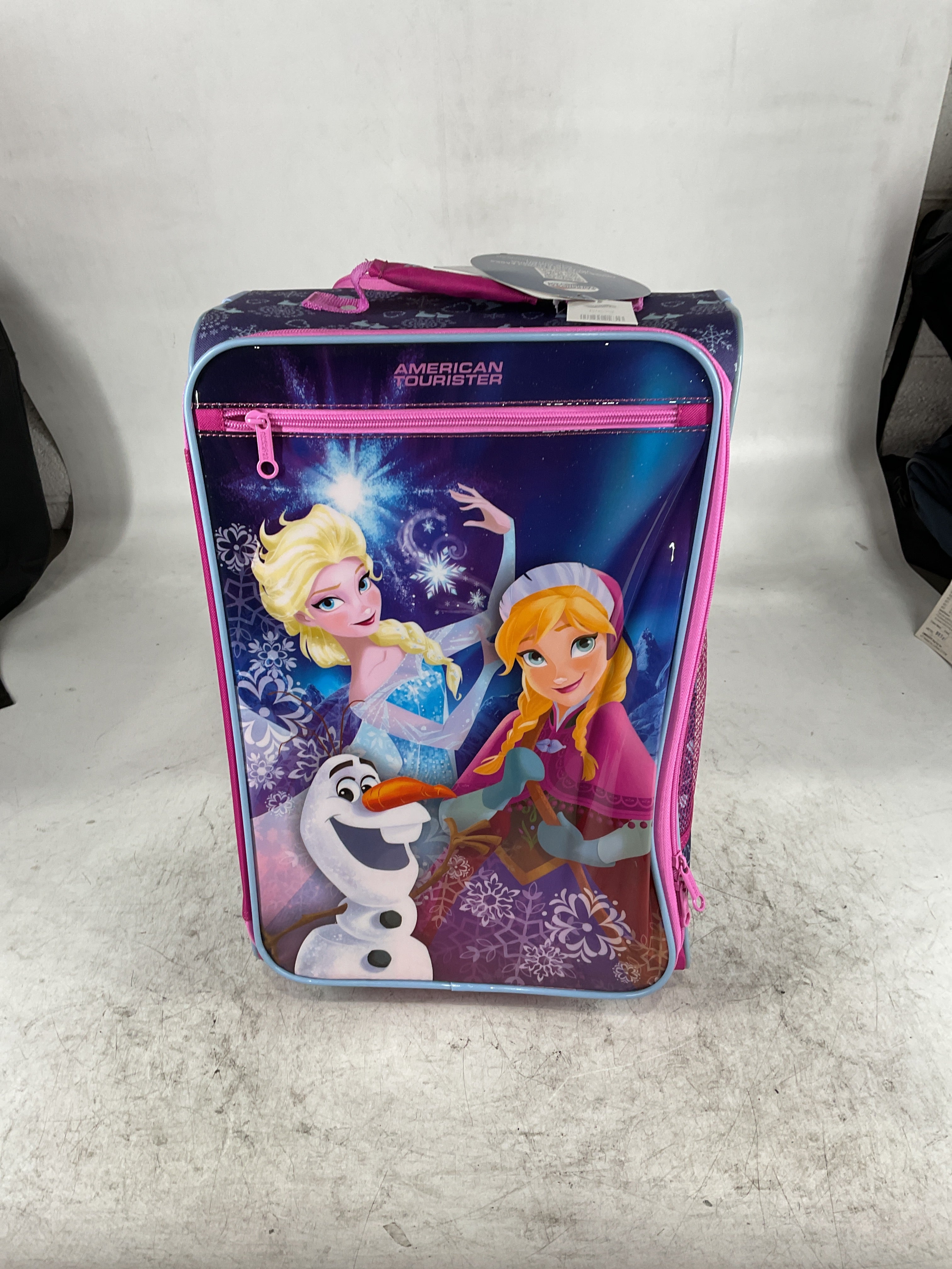 American Tourister Disney Kids' 18" Softside Upright Frozen Princesses Carry On 18 Inch U1