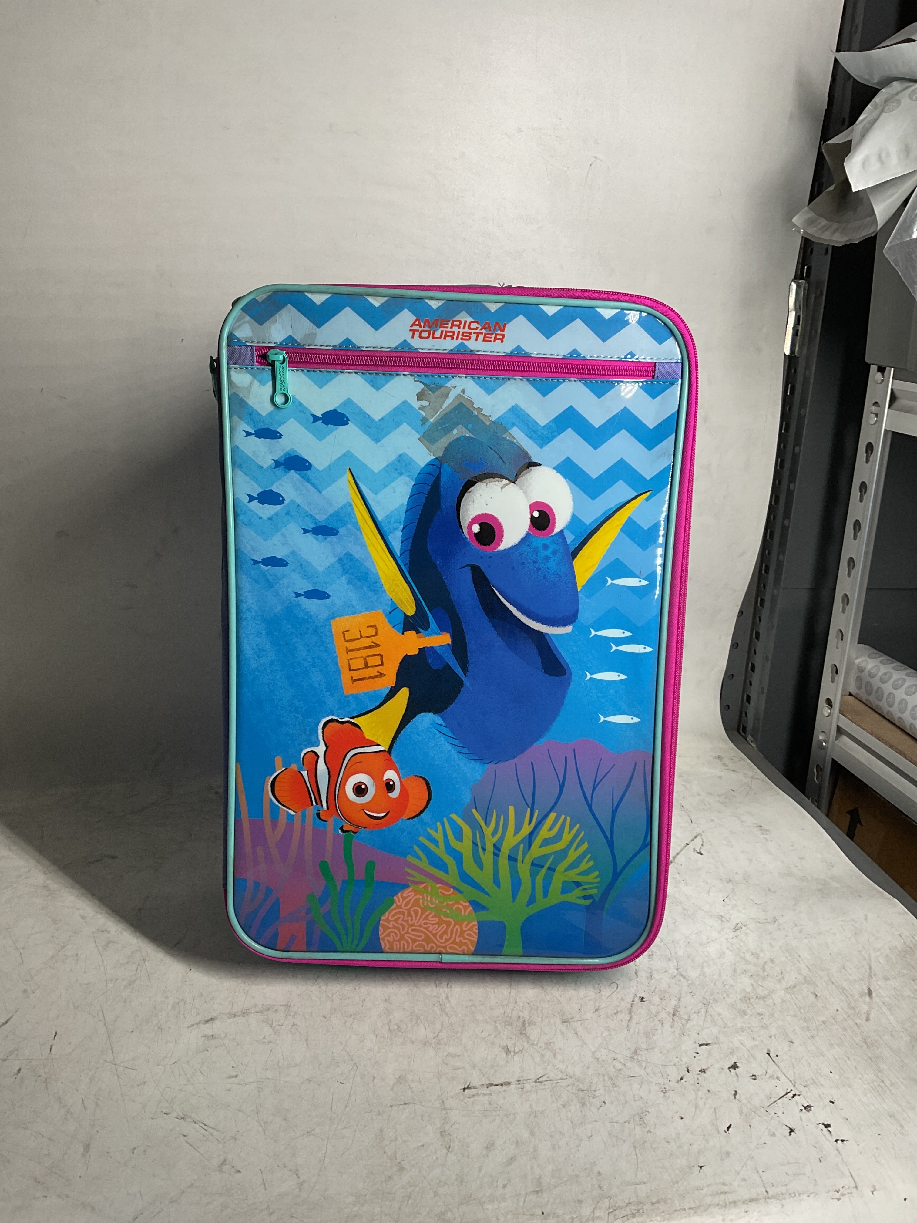 American Tourister Disney Kids' 18" Softside Upright ( Finding Dory , Carry-On 18-Inch ) Finding Dory Carry On 18 Inch U1