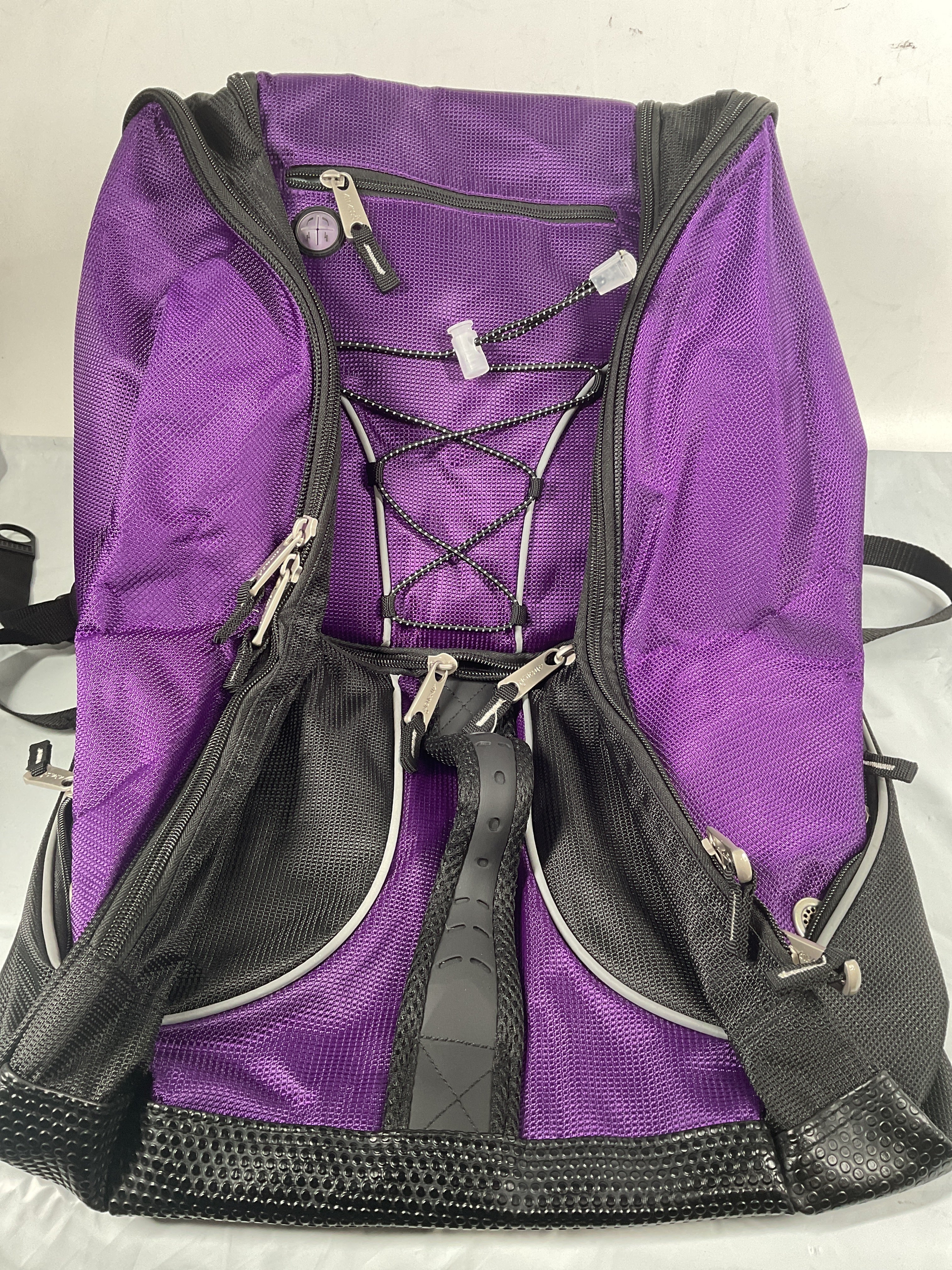 Athalon Everything Boot Bag/Backpack ( Gray/Purple , One Size ) Gray/Purple One Size U2