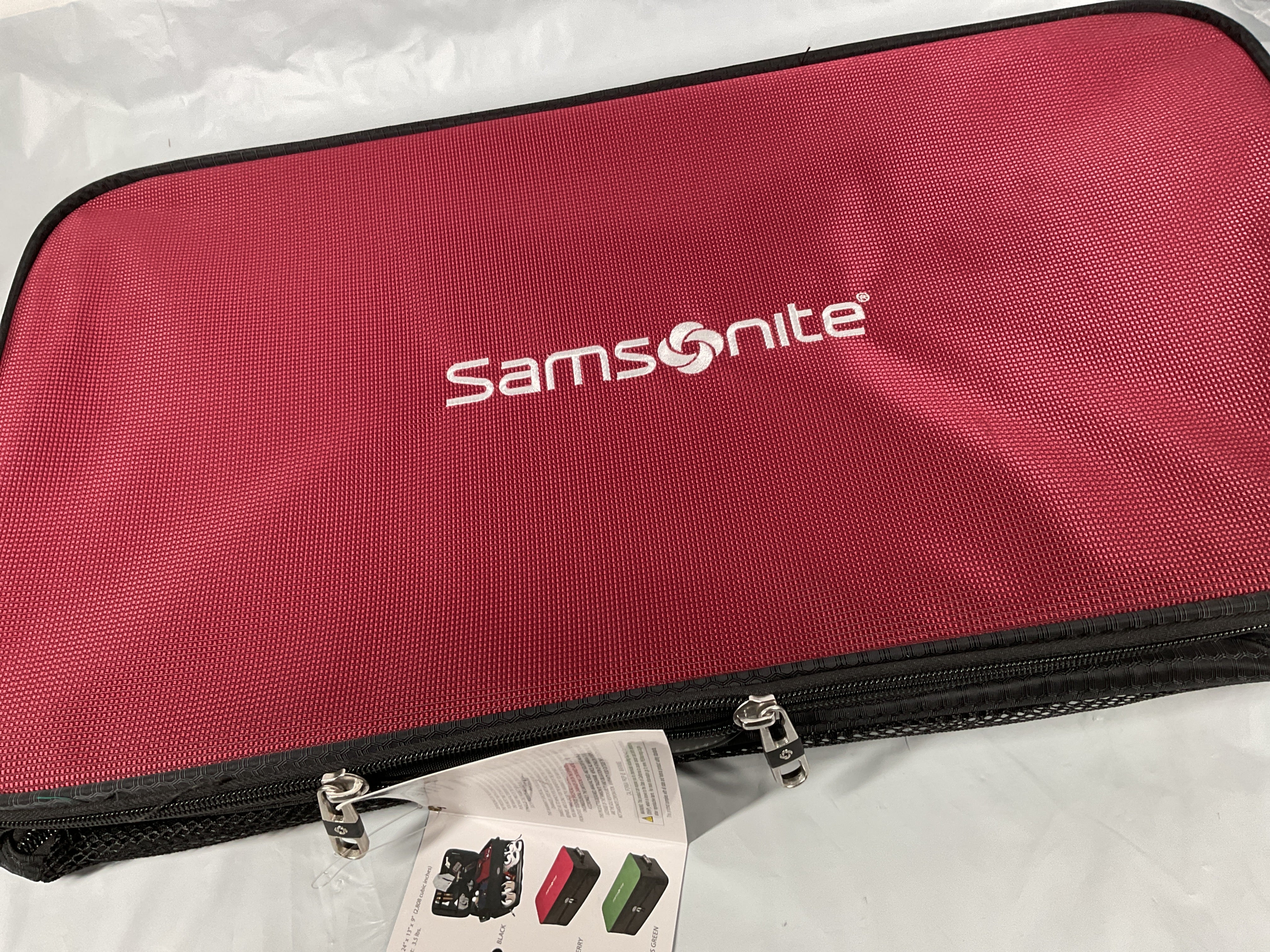 Samsonite Expanding Trunk Locker Organizer ( Berry , One Size ) Berry One Size U2
