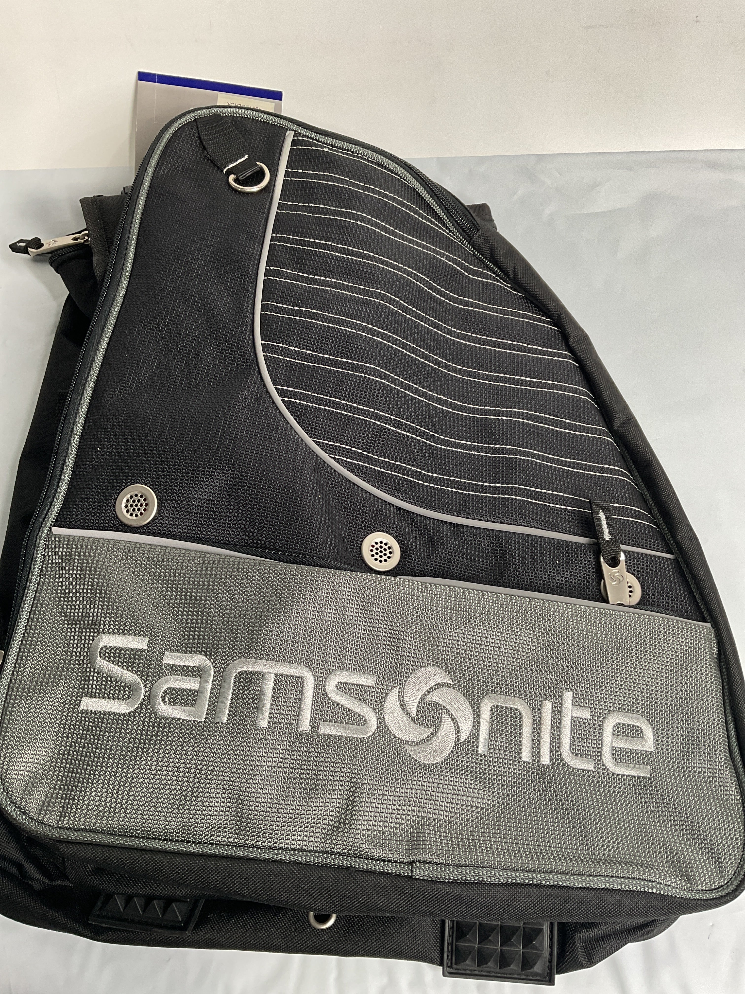 Samsonite Deluxe Adult Ski Boot Bag 2-Piece Set ( Black ) Black  U1