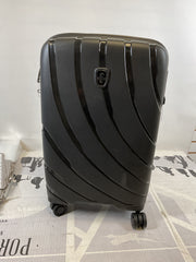 Atlantic Luggage Carry-on Expandable, Hardside Spinner ( Vintage Black , Carry On 21 Inch ) Vintage Black Carry On 21 Inch U3