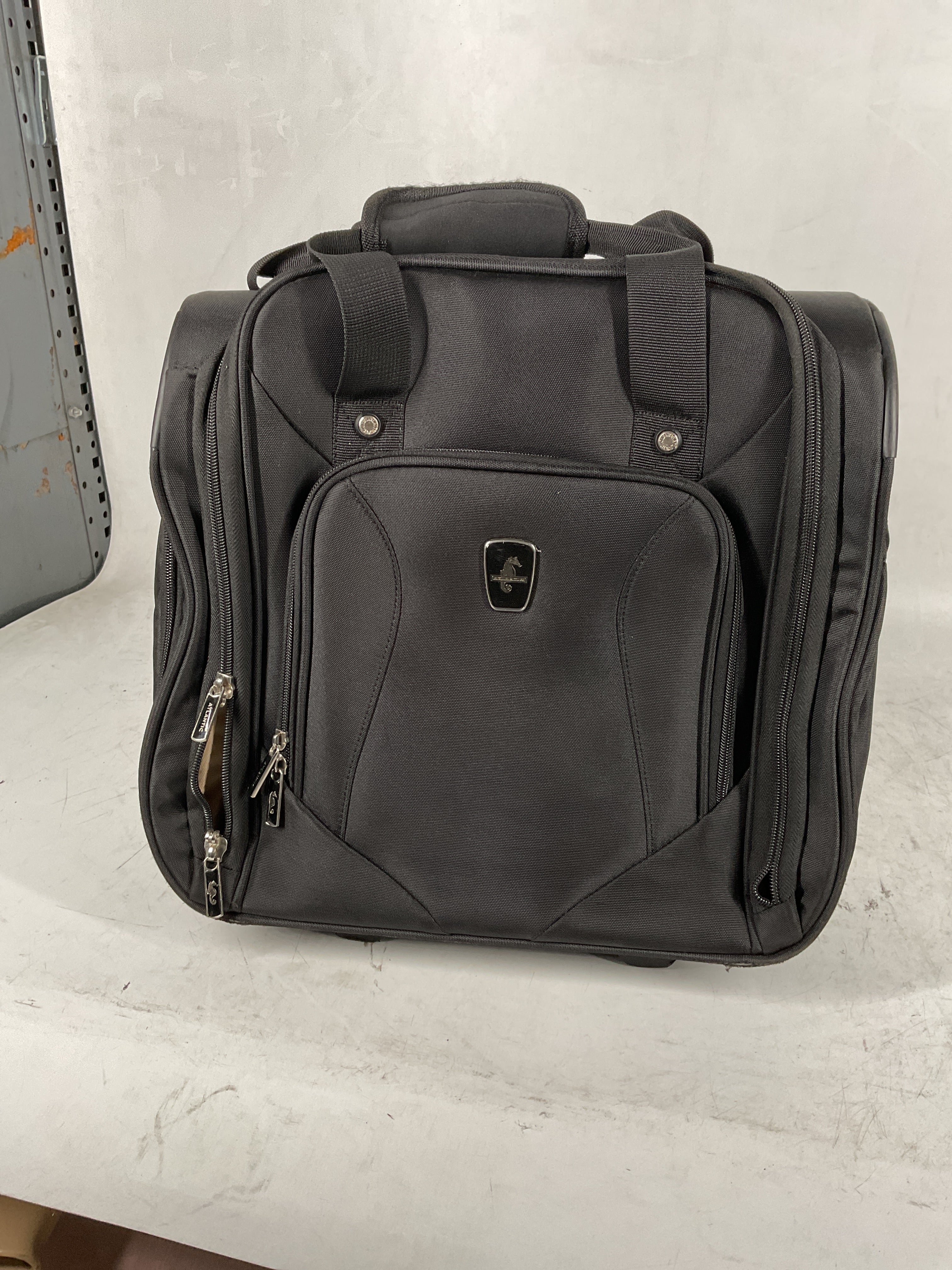 Atlantic Ultra Lite Softsides Rolling Underseat Carry-on Jade Black  U16