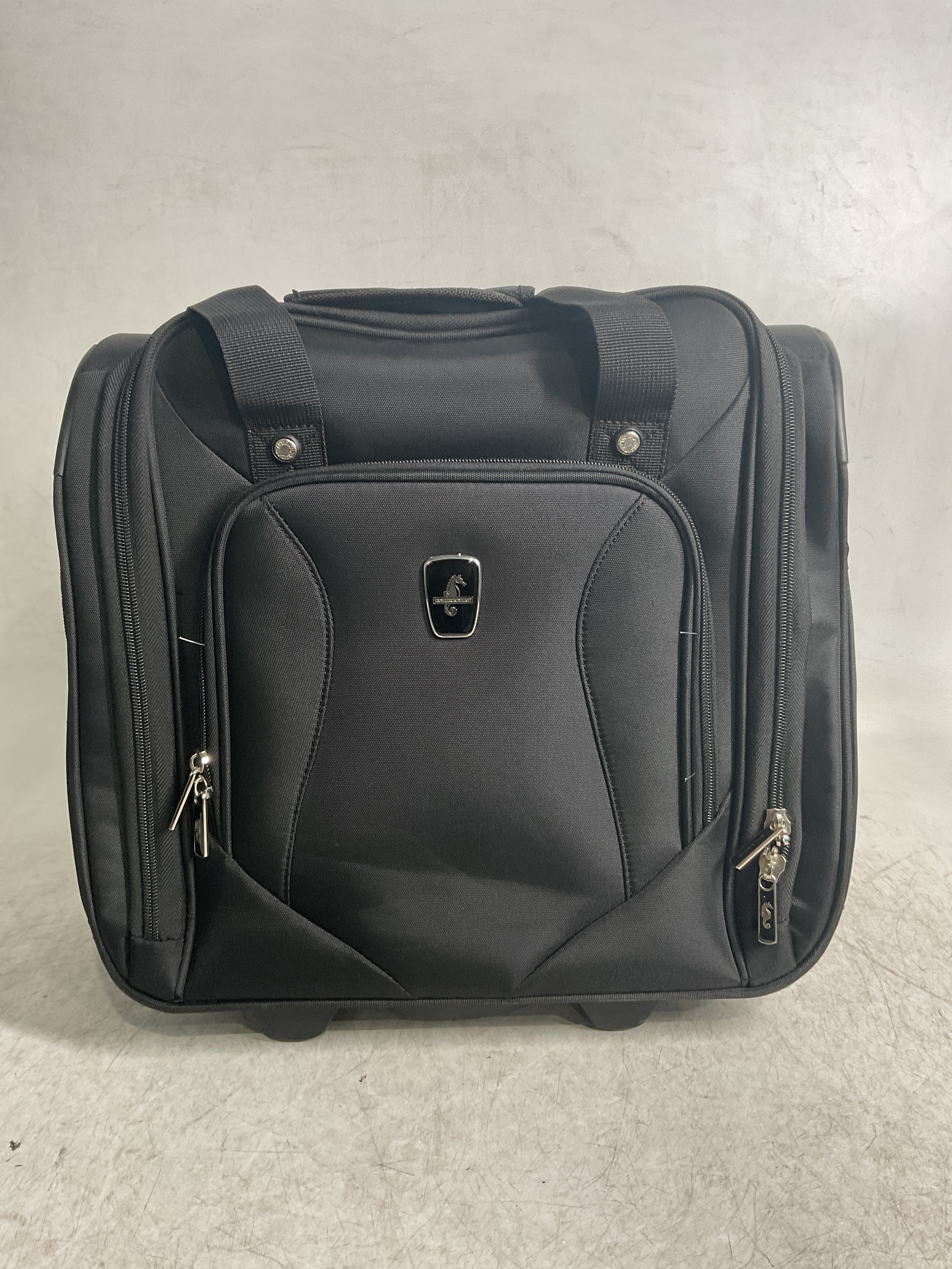 Atlantic Ultra Lite Softsides Rolling Underseat Carry-on ( Jade Black ) Jade Black  U35