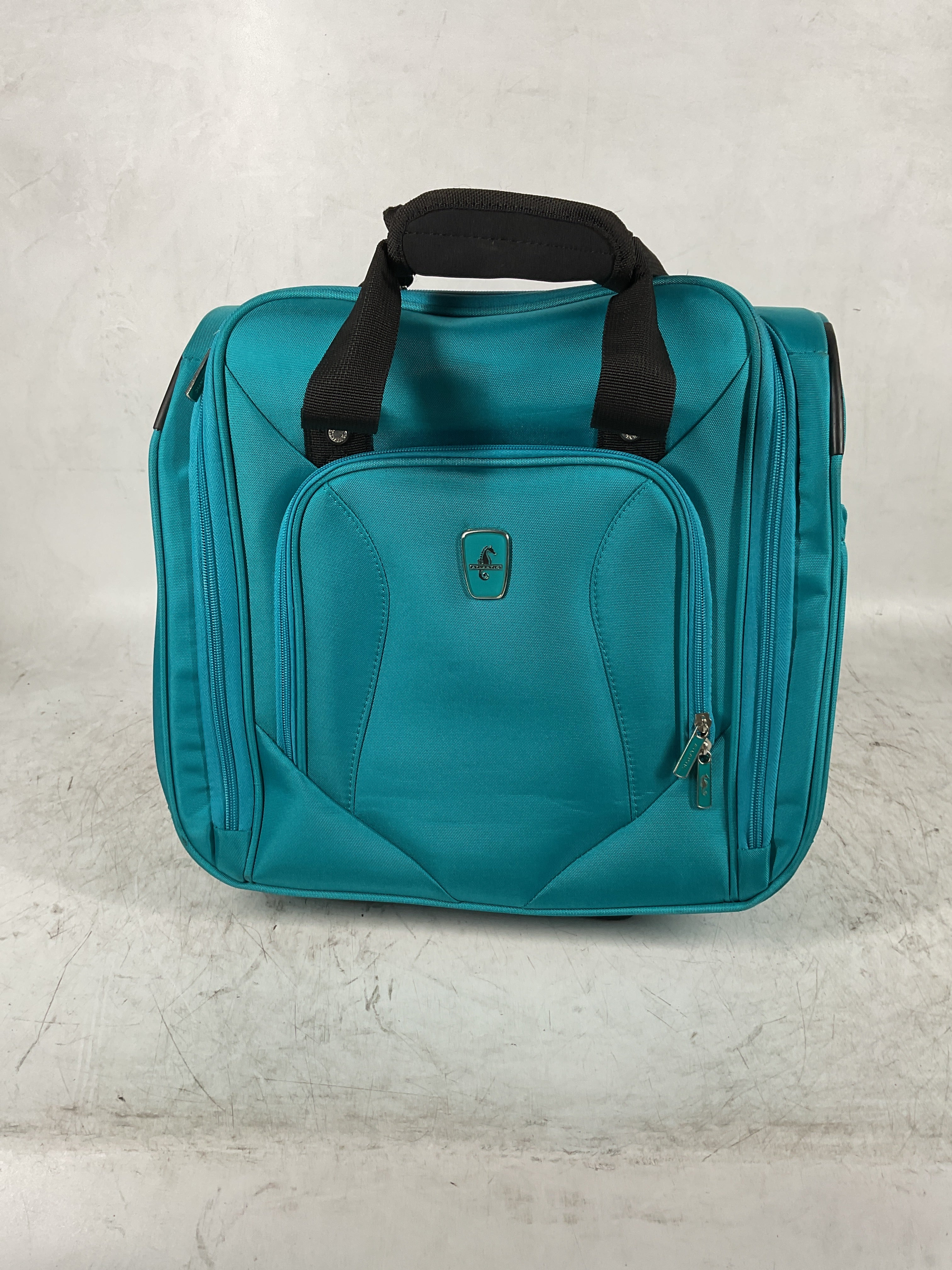 Atlantic Ultra Lite Softsides Rolling Underseat Carry-on ( Turquoise Blue ) Turquoise Blue  U15