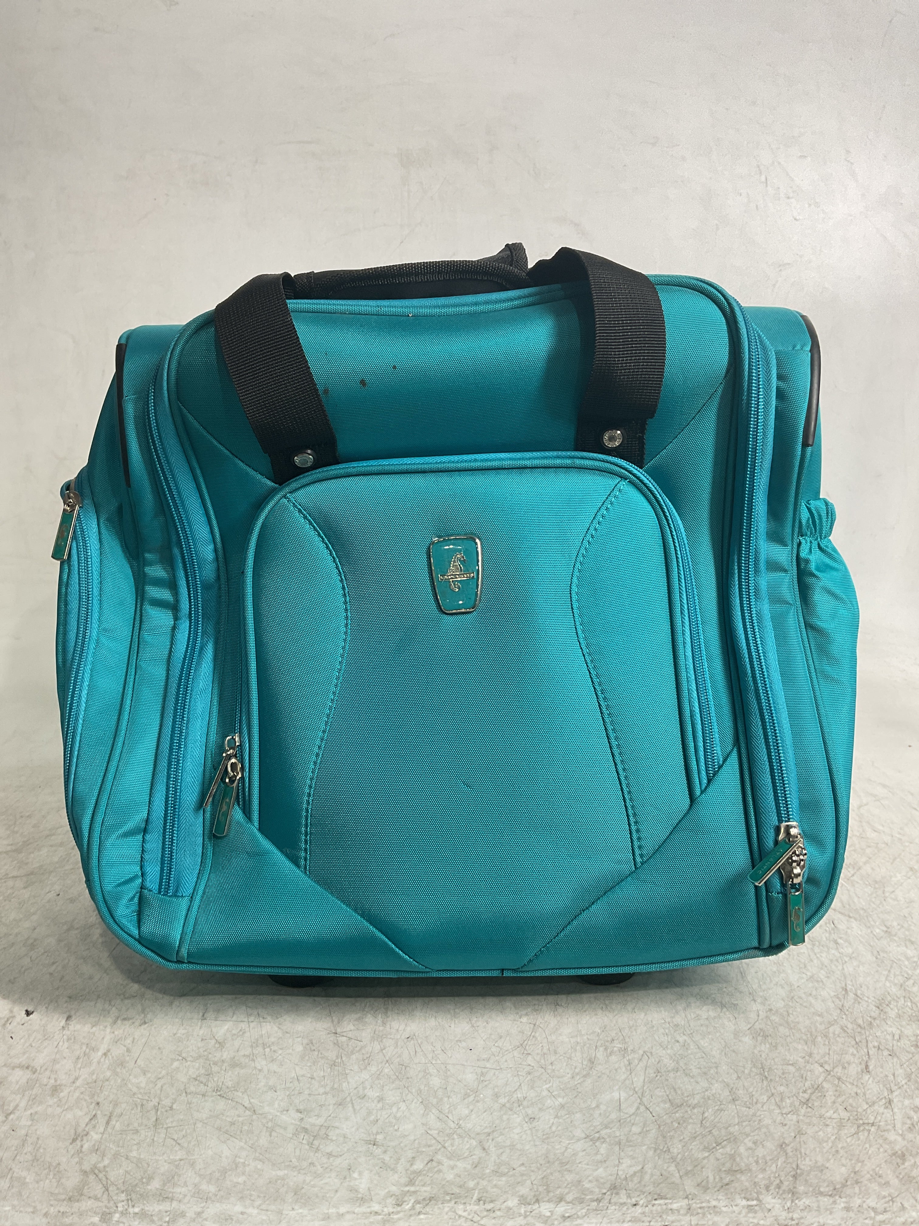 Atlantic Ultra Lite Softsides Rolling Underseat Carry-on ( Turquoise Blue ) Turquoise Blue  U22