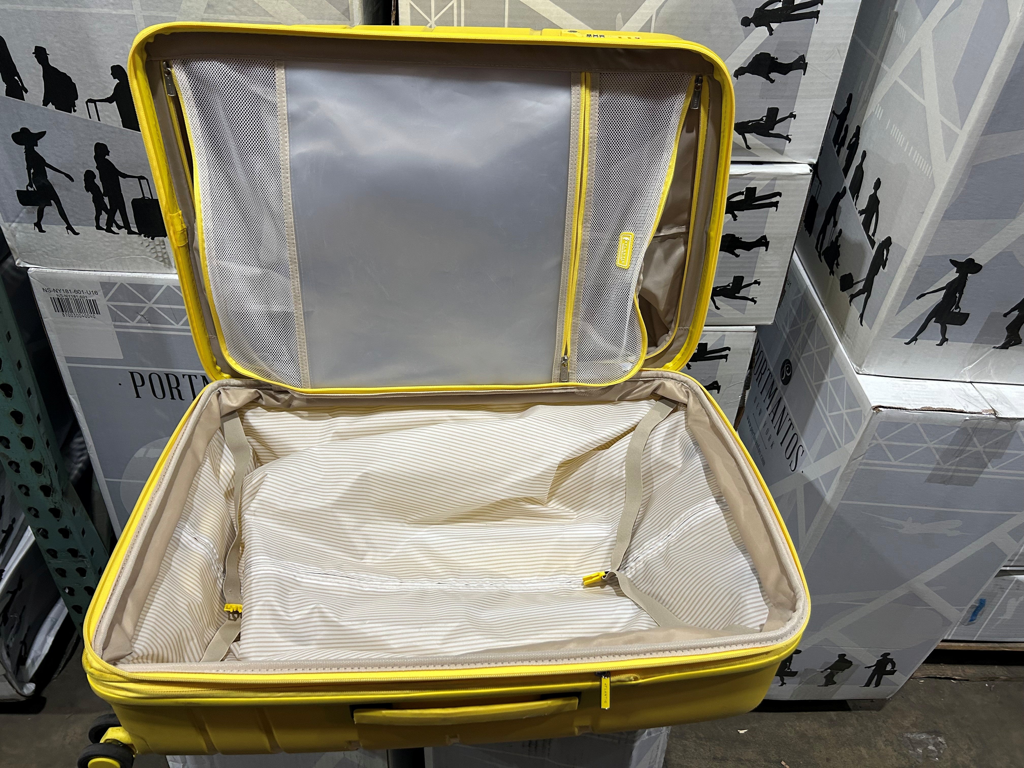 Atlantic Convertible Medium to Large Checked Expandable Hardside Spinner U4