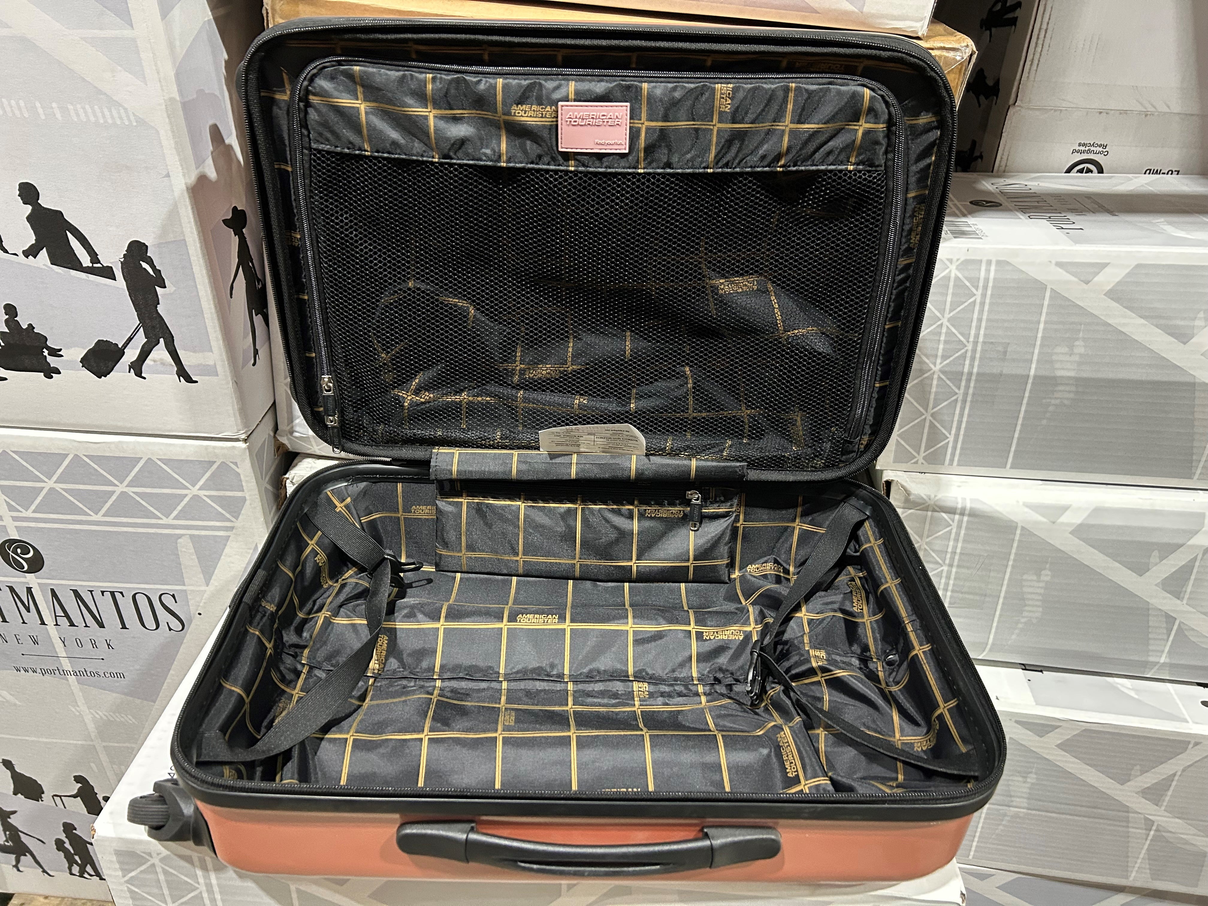 American Tourister Moonlight Hardside Expandable Luggage with Spinner Wheels U1